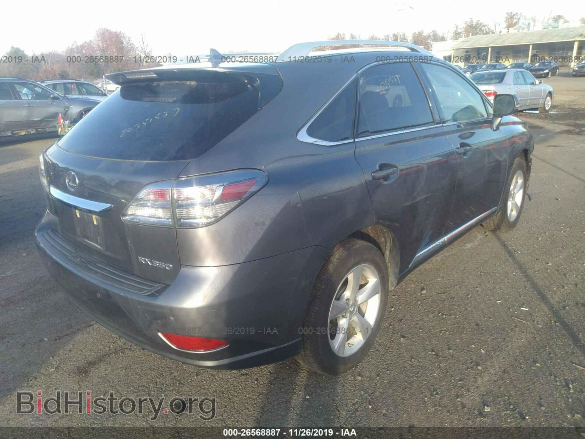 2012 LEXUS RX - VIN: 2T2BK1BA0CC129456 - Photo 4