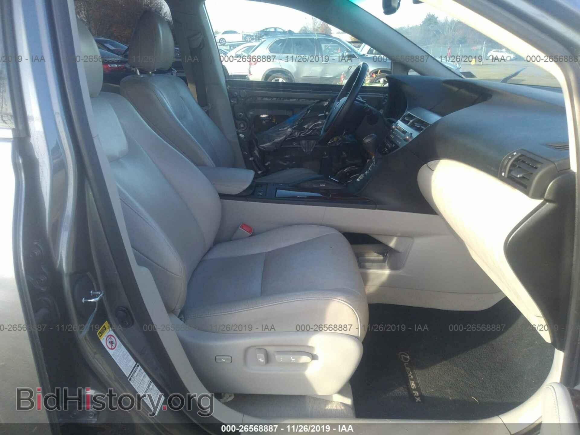 2012 LEXUS RX - VIN: 2T2BK1BA0CC129456 - Photo 5