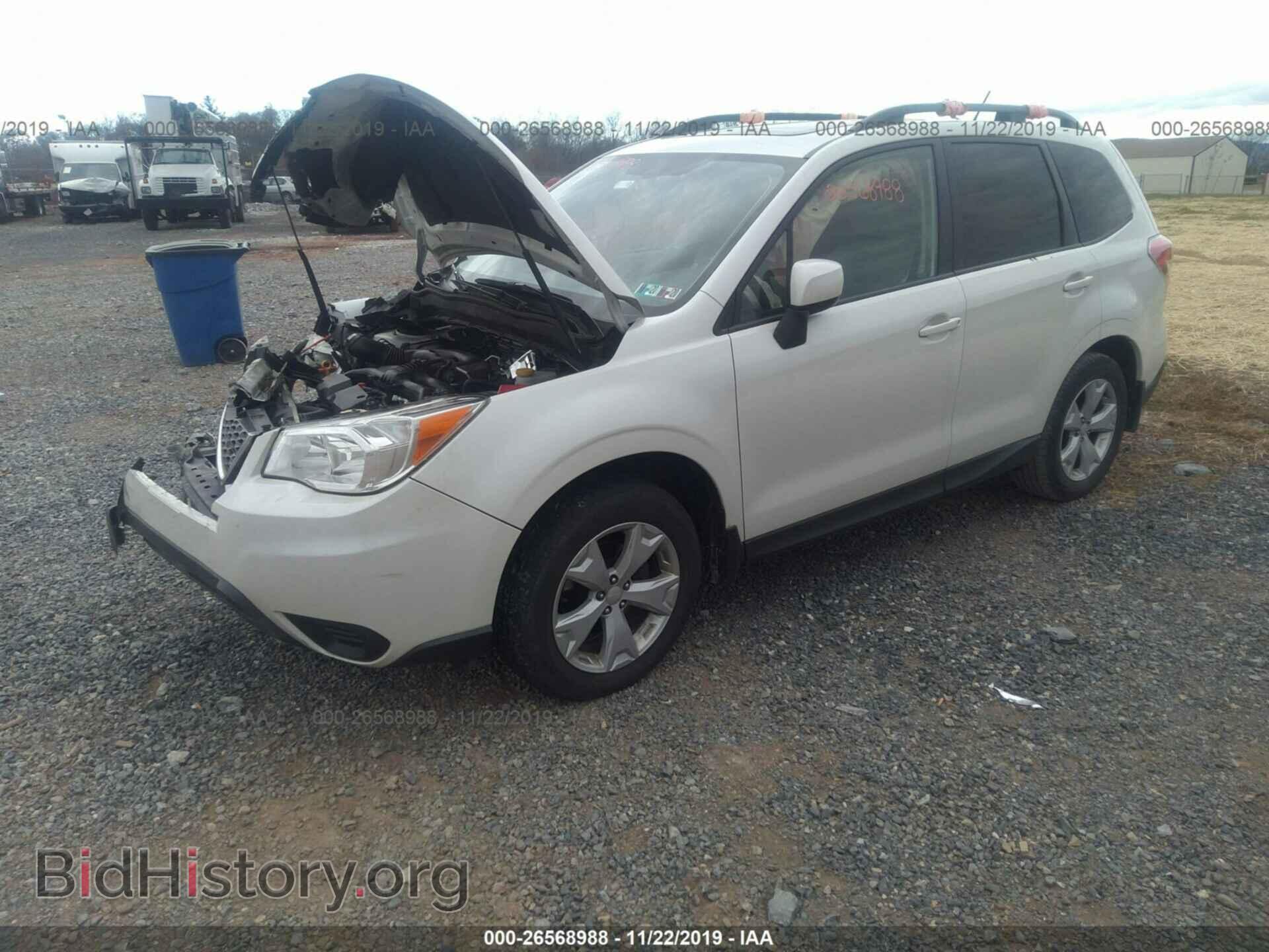 2014 SUBARU FORESTER - VIN: JF2SJAEC5EH521482 - Фото 2