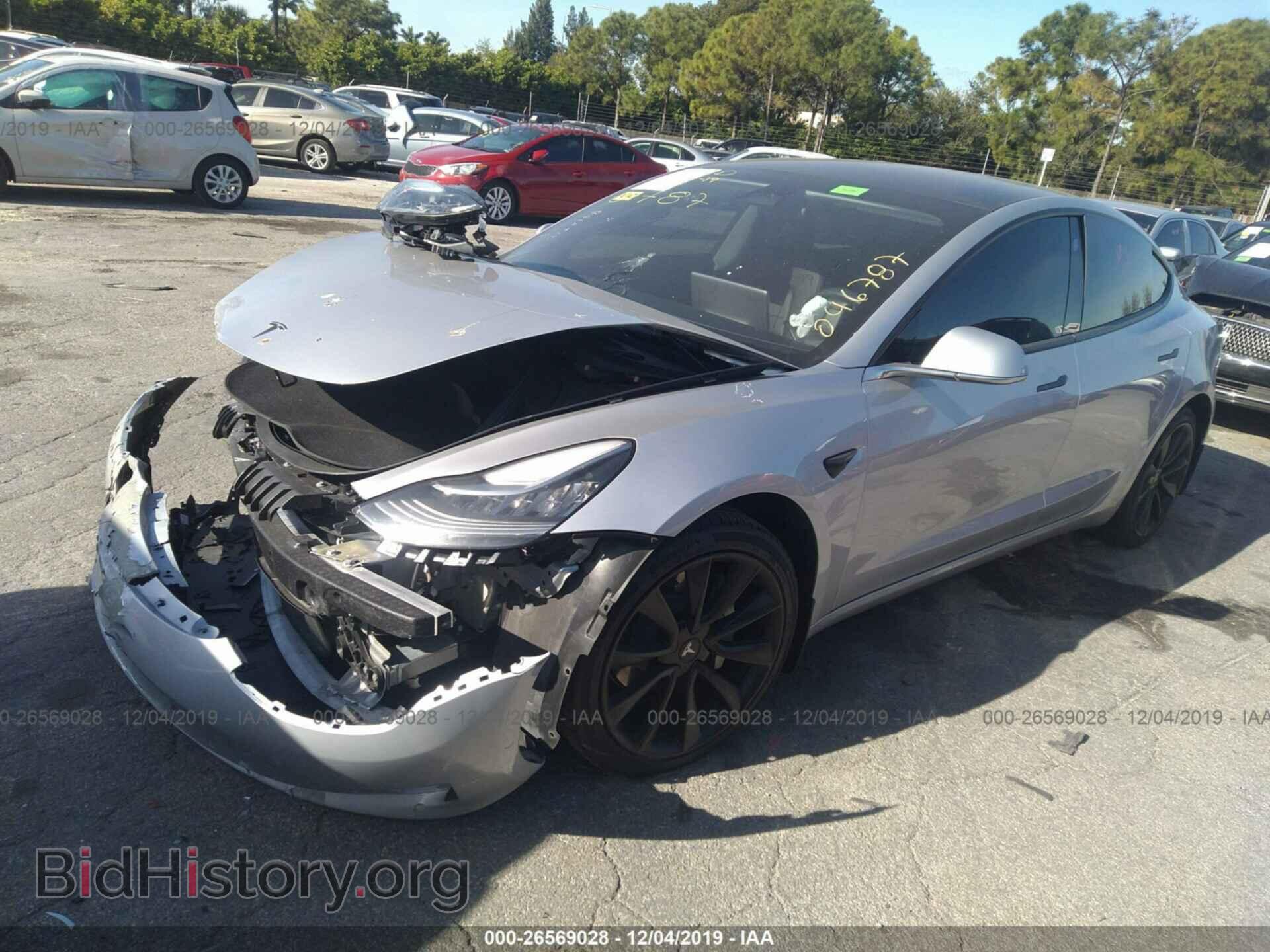 2018 TESLA MODEL 3 - VIN: 5YJ3E1EA7JF046787 - Photo 2