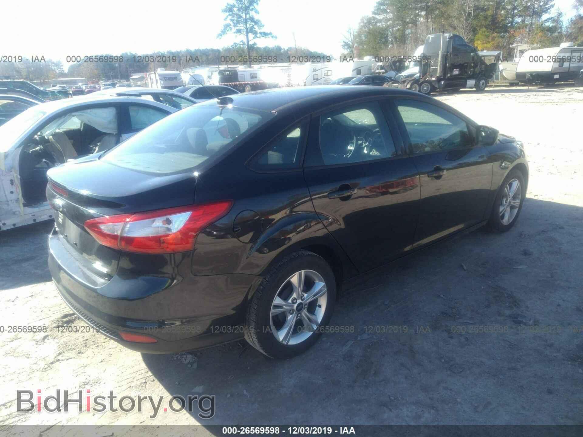 2013 FORD FOCUS - VIN: 1FADP3F23DL306532 - Фото 4