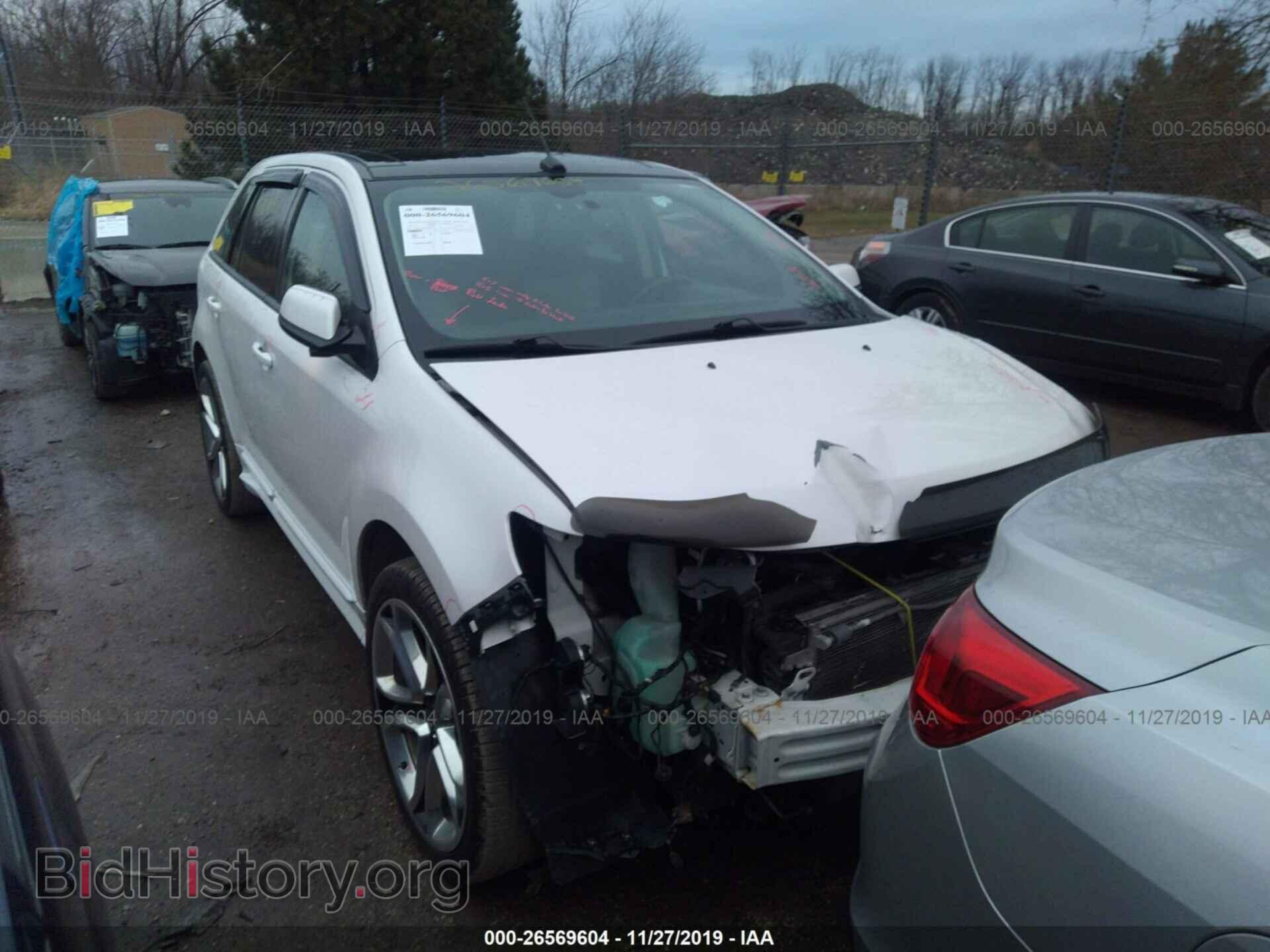 Фотография 2FMDK3AK0BBB37434 - FORD EDGE 2011