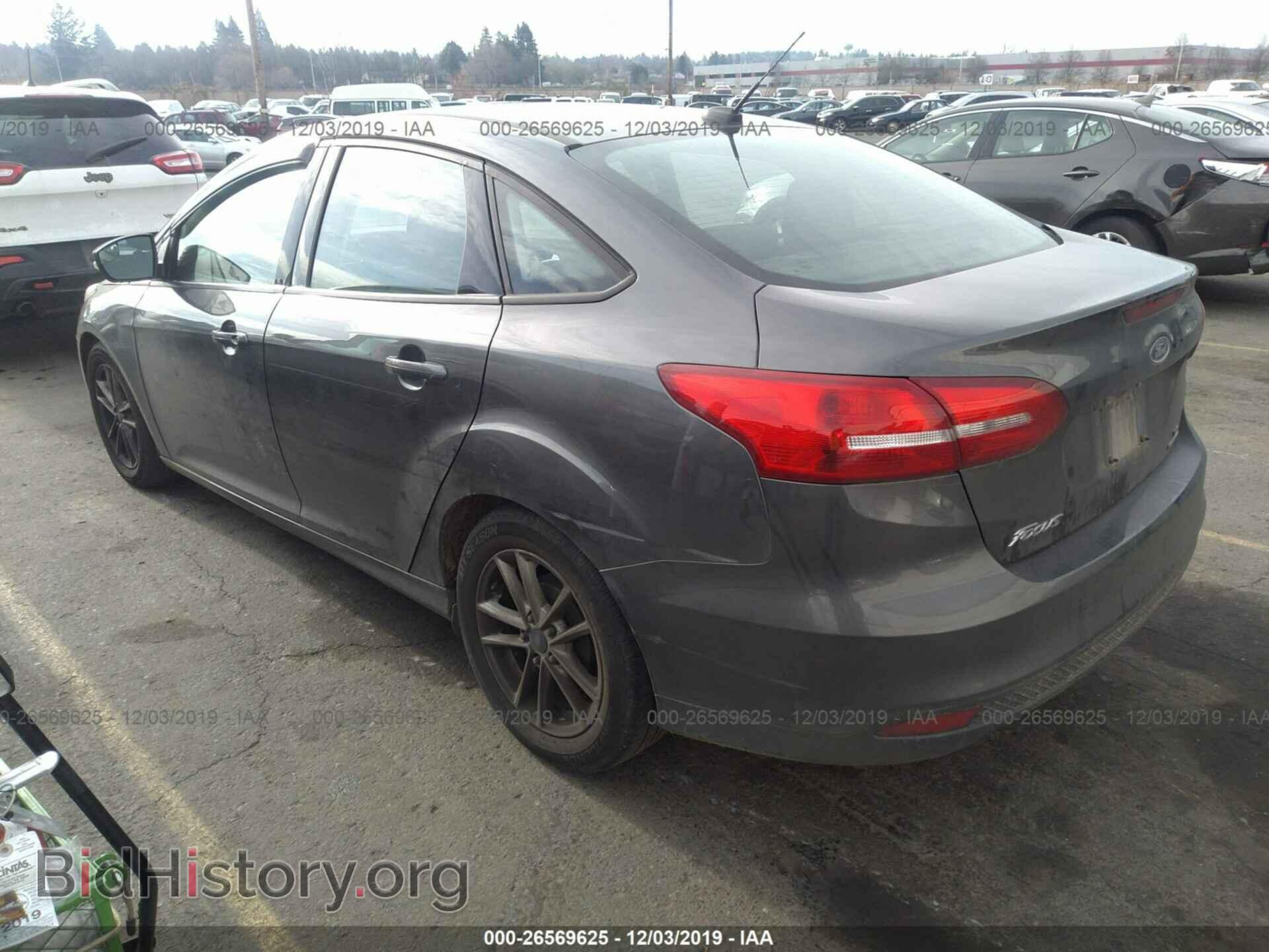 2016 FORD FOCUS - VIN: 1FADP3F21GL283871 - Фото 3