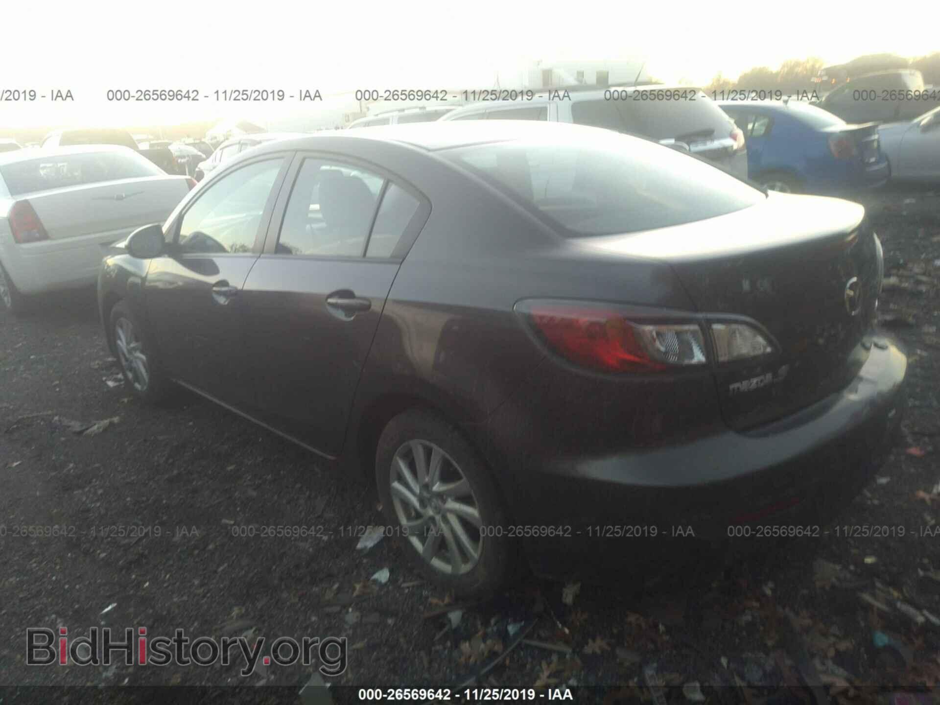 2012 MAZDA 3 - VIN: JM1BL1V80C1544470 - Фото 3