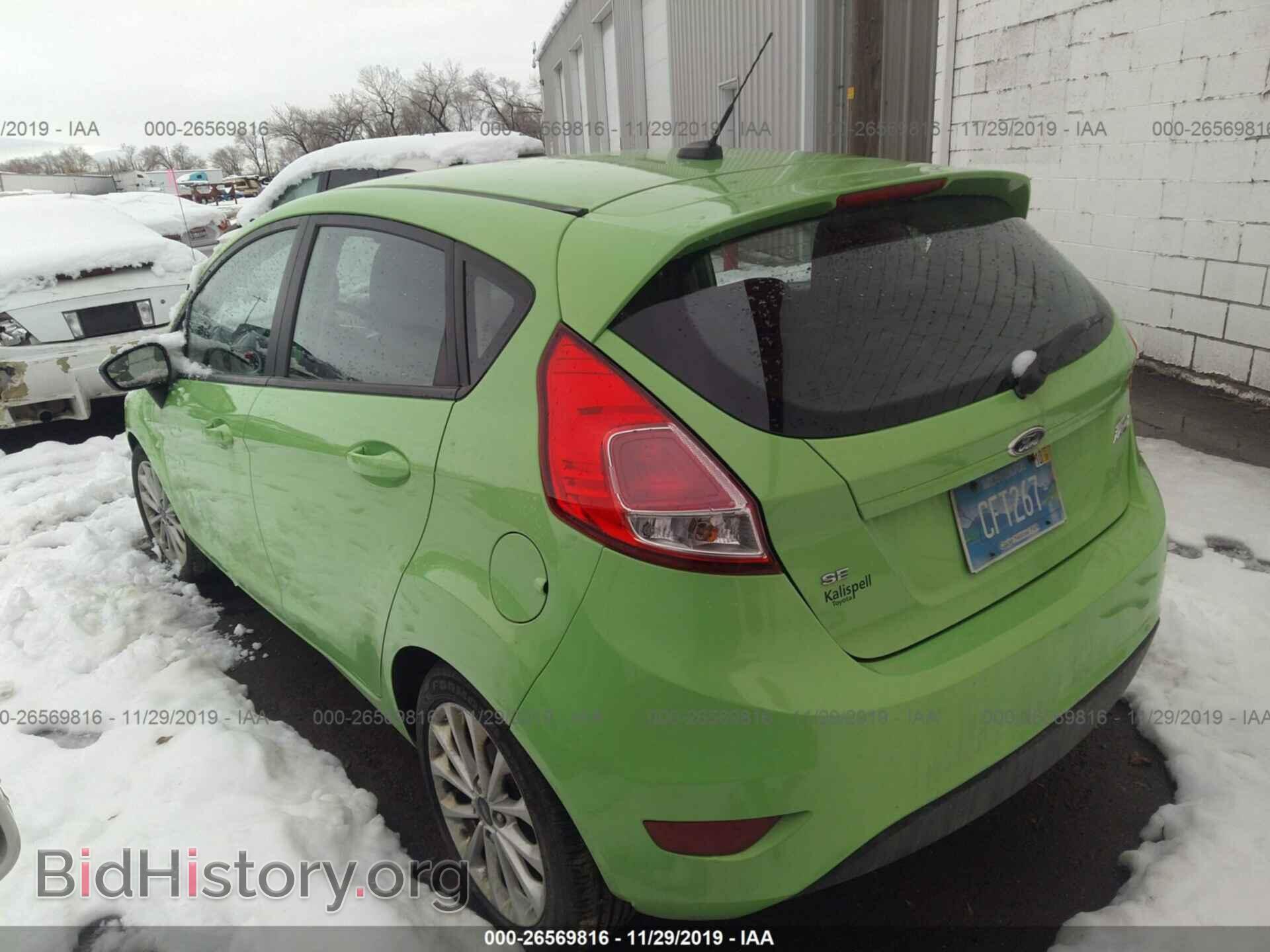 2014 Ford Fiesta - VIN: 3FADP4EJ6EM199751 - Фото 3