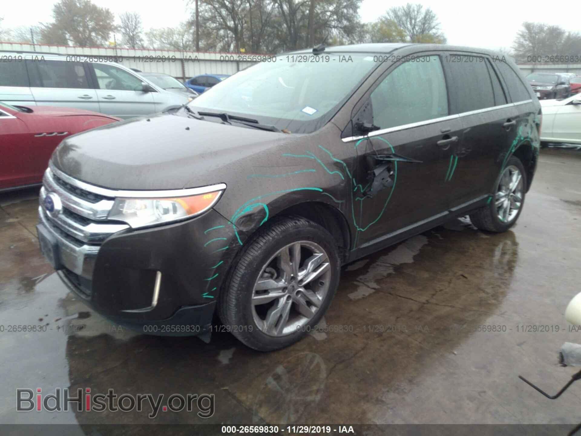 2011 FORD EDGE - VIN: 2FMDK3KC6BBA60768 - Фото 2