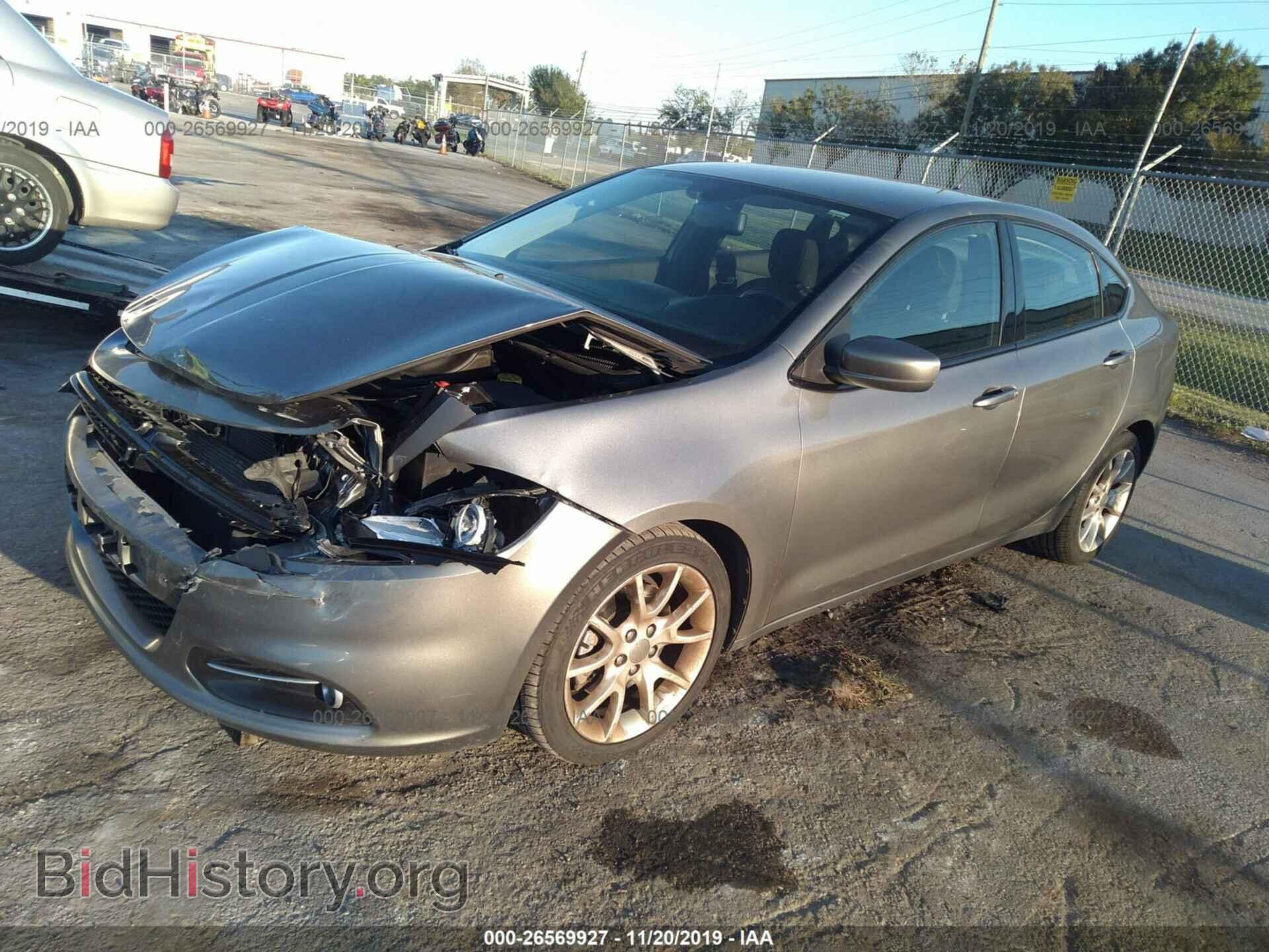 2013 DODGE DART - VIN: 1C3CDFBAXDD289224 - Фото 2