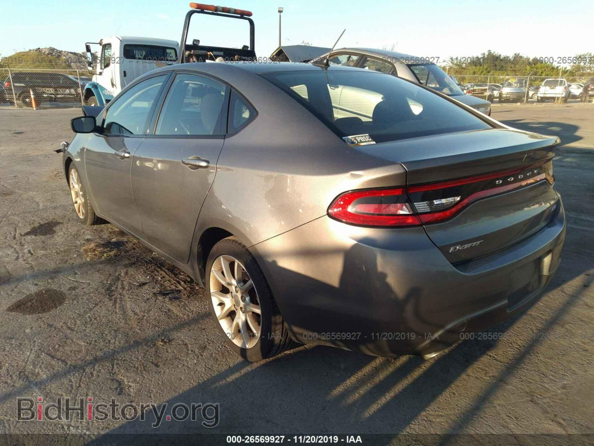 2013 DODGE DART - VIN: 1C3CDFBAXDD289224 - Фото 3