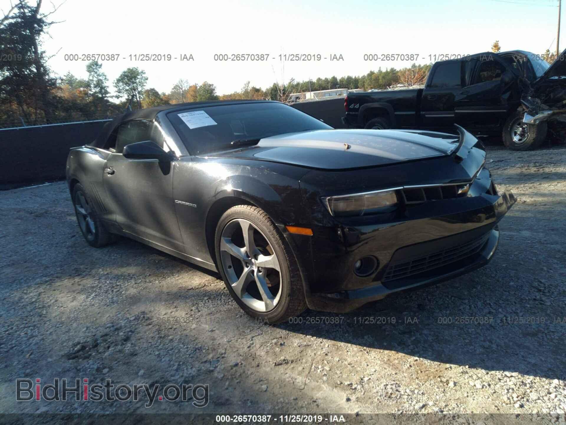 Photo 2G1FC3D35E9316006 - CHEVROLET CAMARO 2014