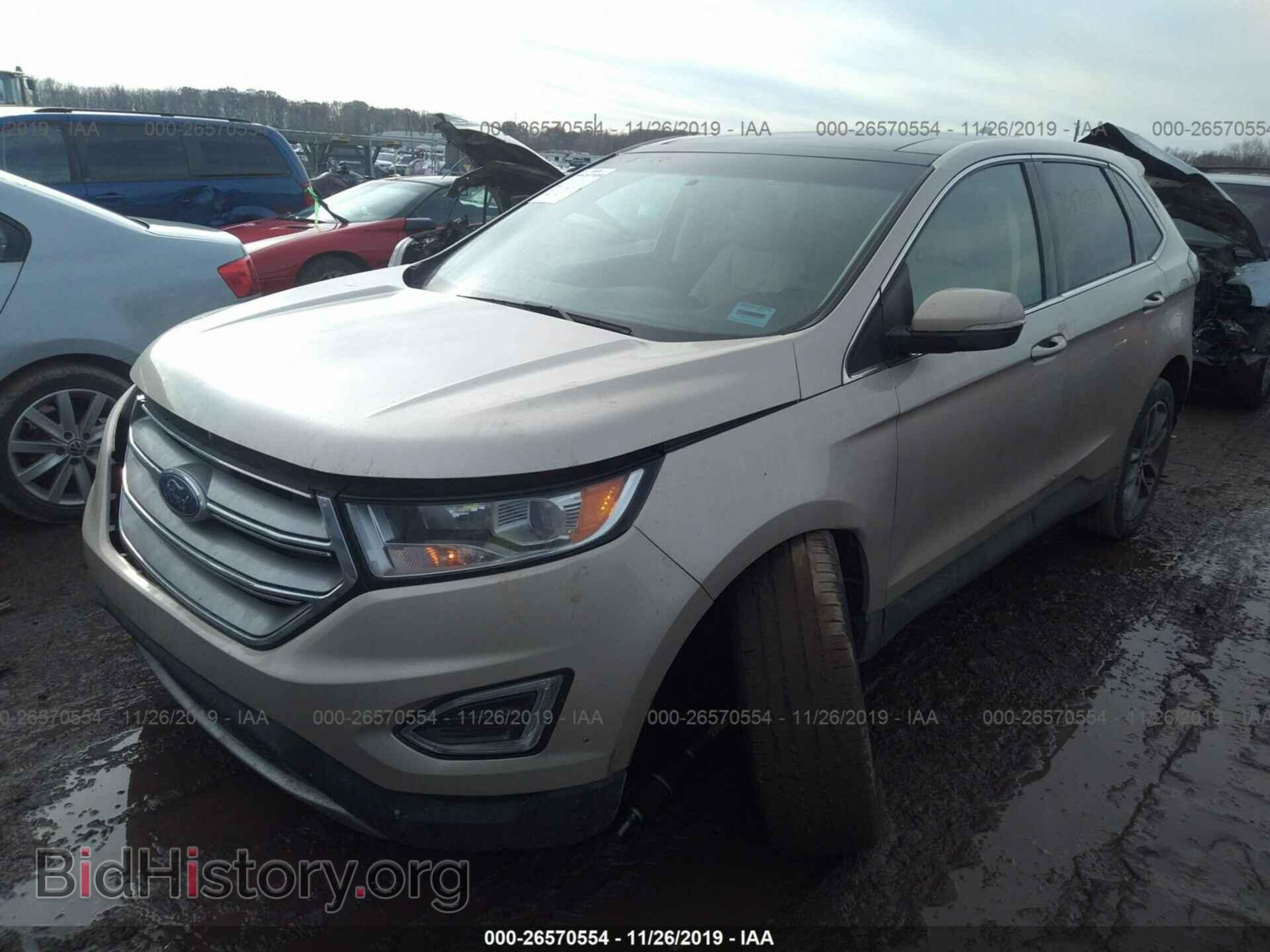 2017 FORD EDGE - VIN: 2FMPK3K80HBB25406 - Photo 2