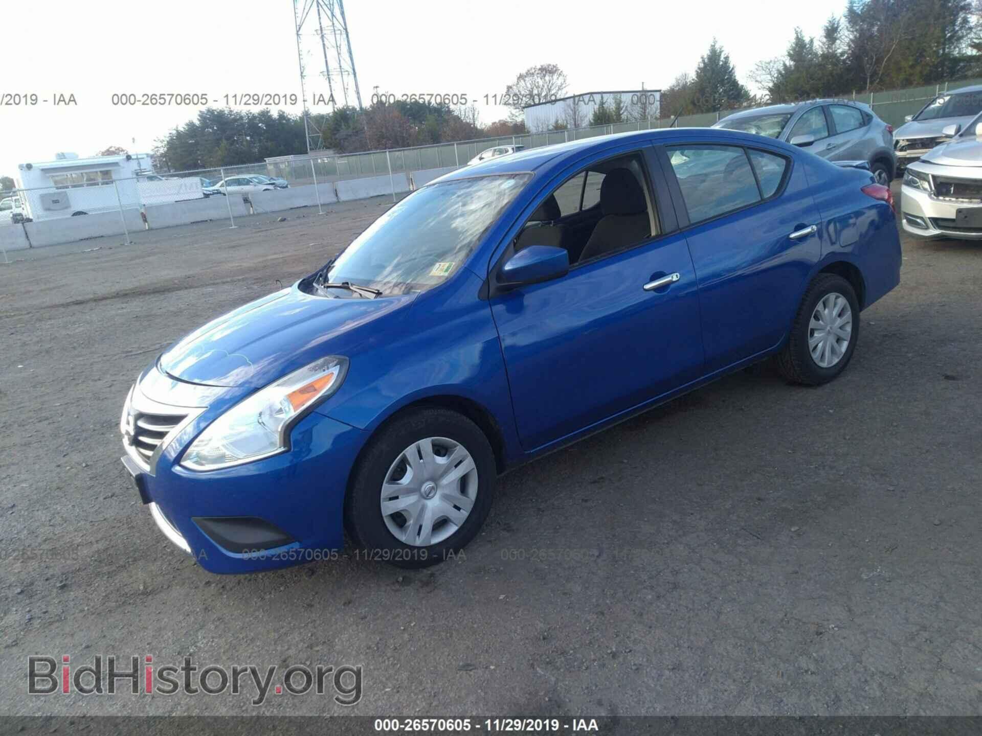 2016 NISSAN VERSA - VIN: 3N1CN7AP1GL830134 - Фото 2