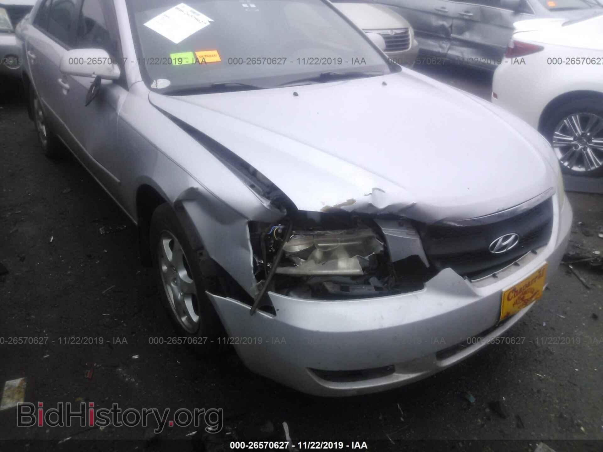 2006 HYUNDAI SONATA - VIN: KMHET46C46A111316 - Фото 6