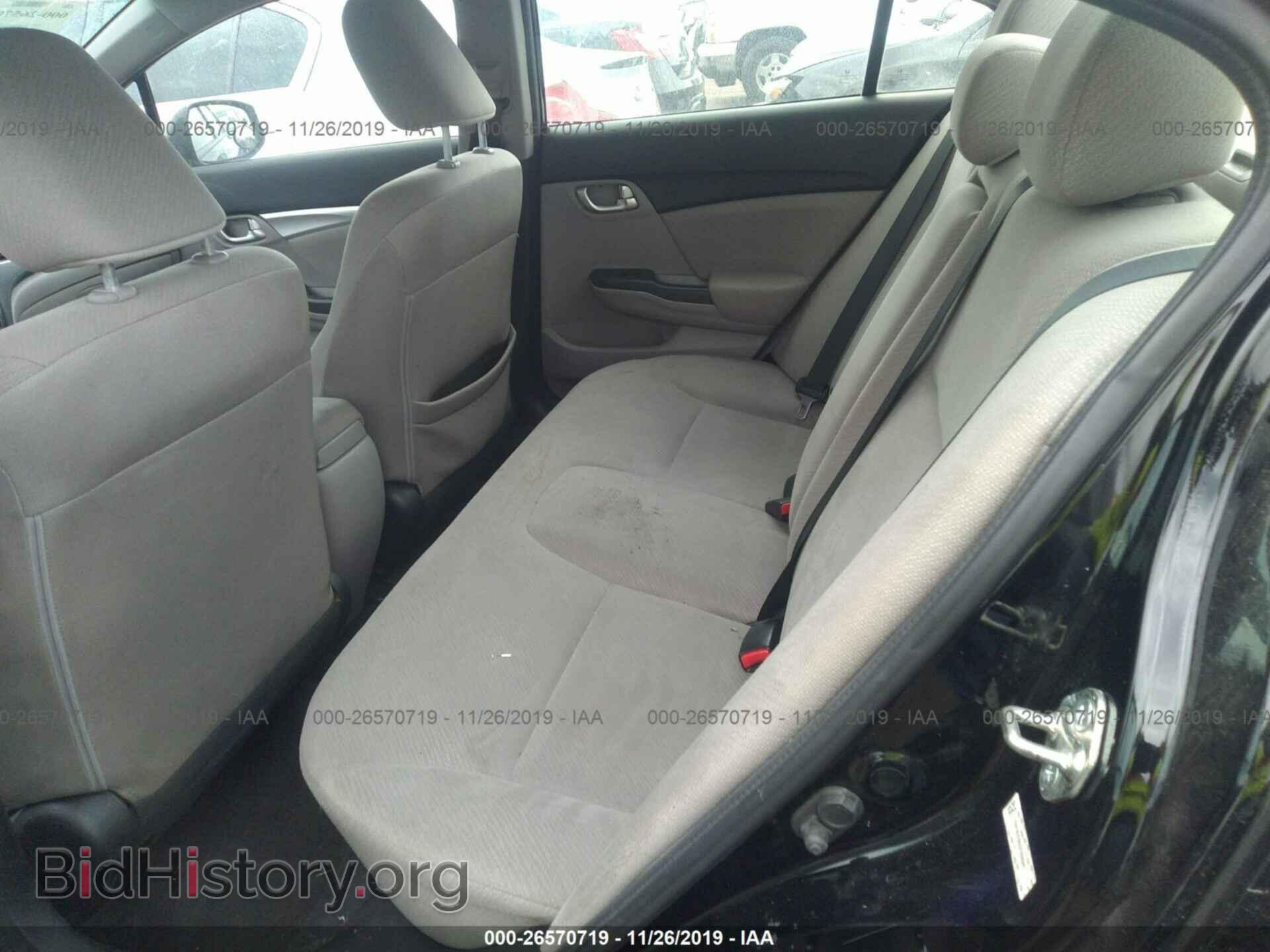 2013 HONDA CIVIC - VIN: 19XFB2F86DE008680 - Photo 8
