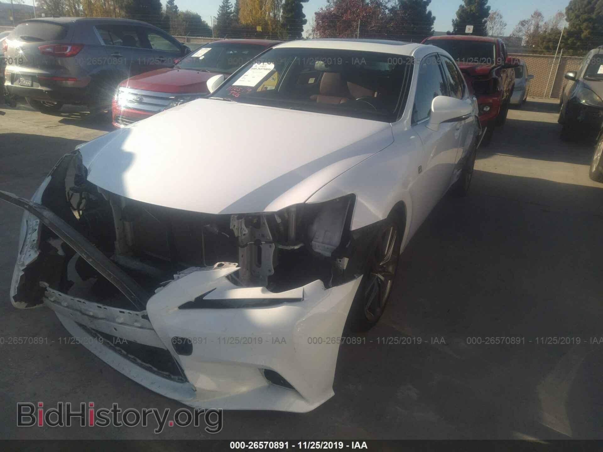 2014 LEXUS IS - VIN: JTHBE1D2XE5000477 - Фото 2
