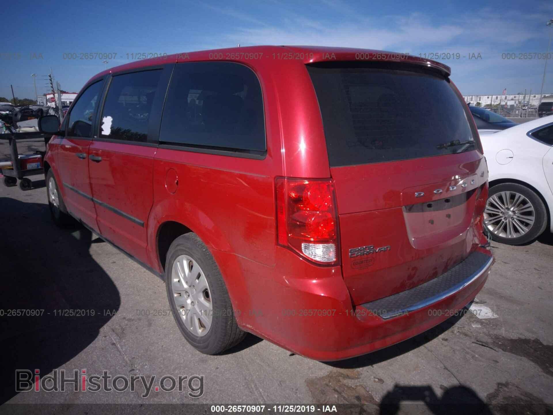 2014 DODGE GRAND CARAVAN - VIN: 2C4RDGBG7ER193811 - Фото 3