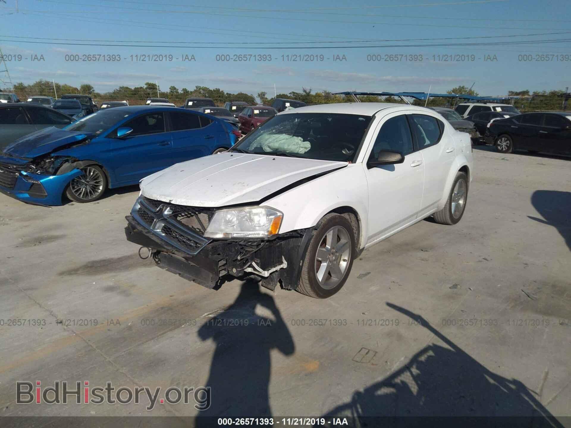 2012 DODGE AVENGER - VIN: 1C3CDZAB6CN141821 - Photo 2