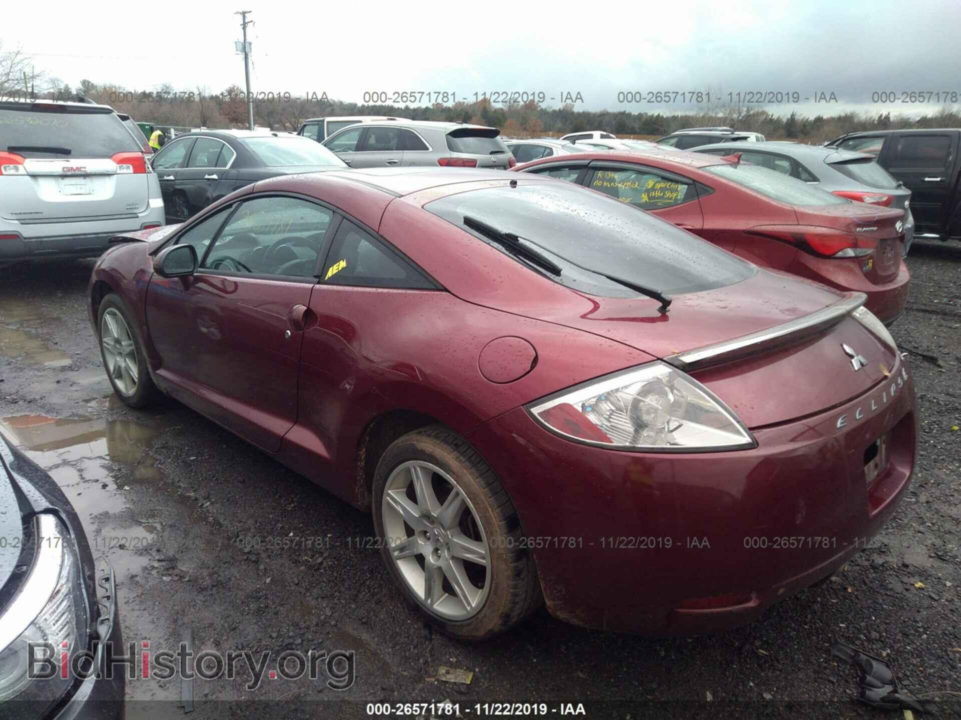 2007 MITSUBISHI ECLIPSE - VIN: 4A3AK34TX7E006872 - Photo 3
