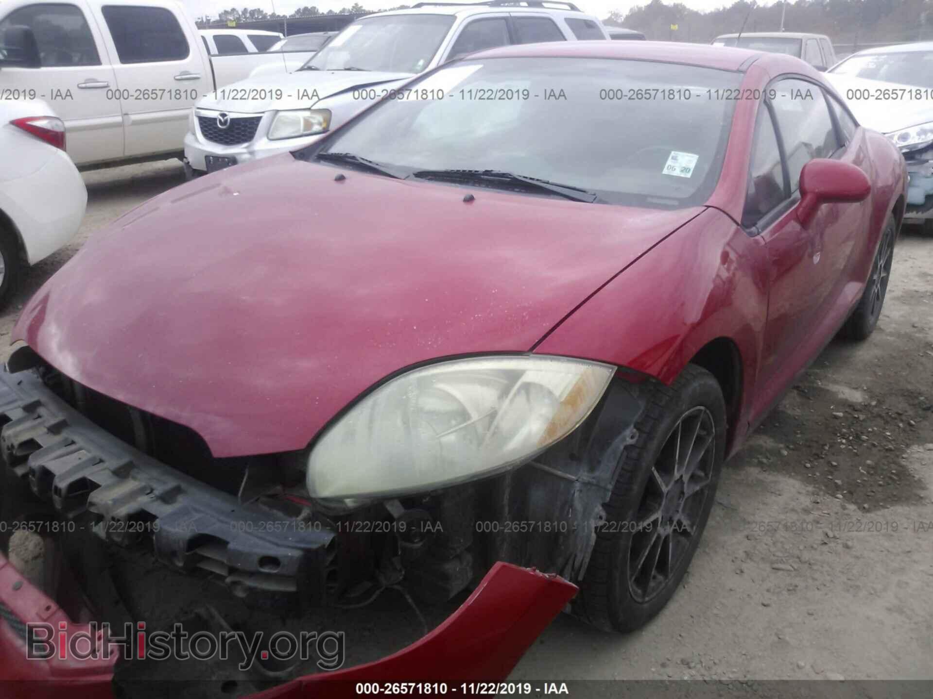 2006 MITSUBISHI ECLIPSE - VIN: 4A3AK24F16E041710 - Photo 2
