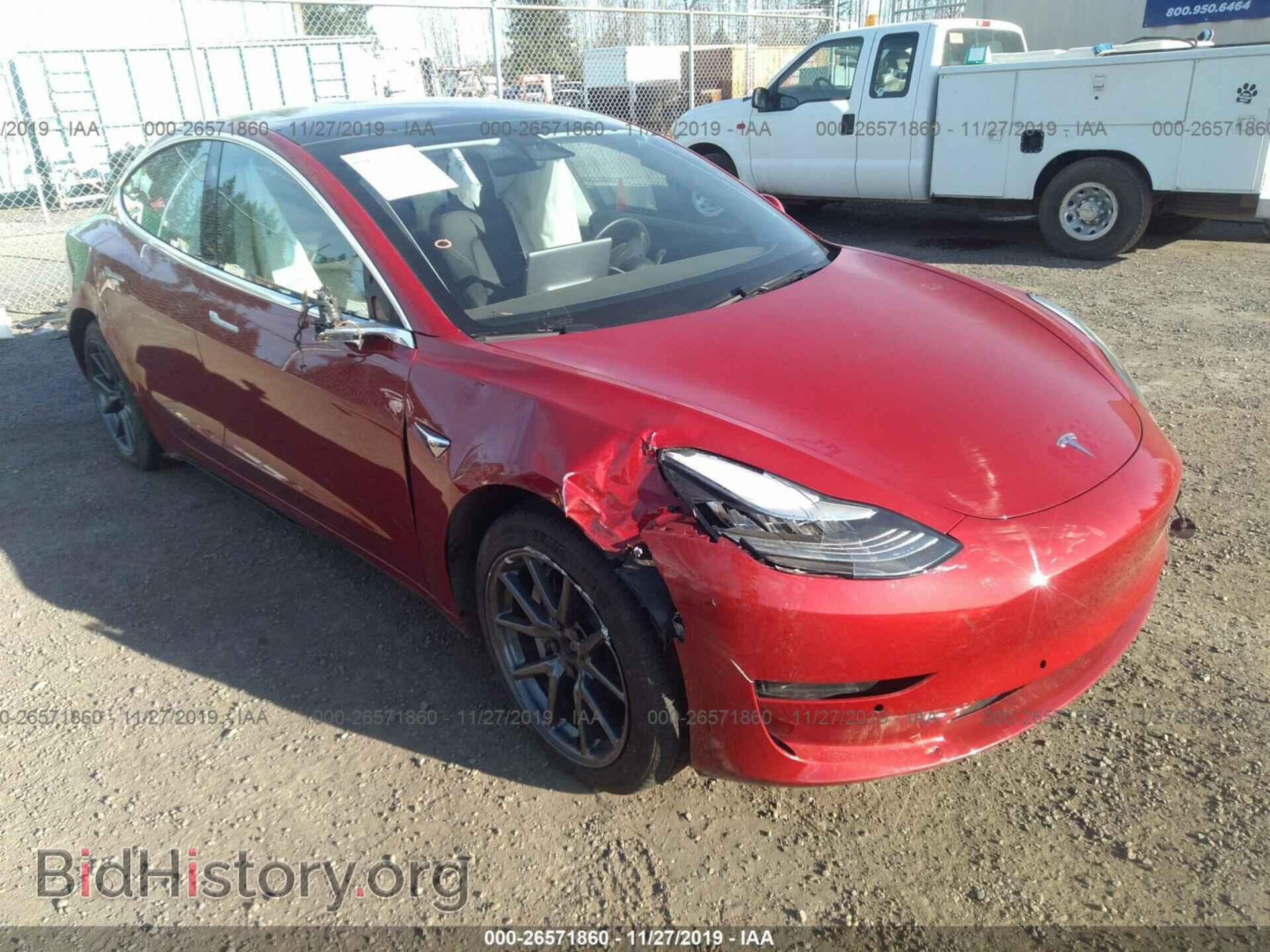 Photo 5YJ3E1EB9JF129906 - TESLA MODEL 3 2018