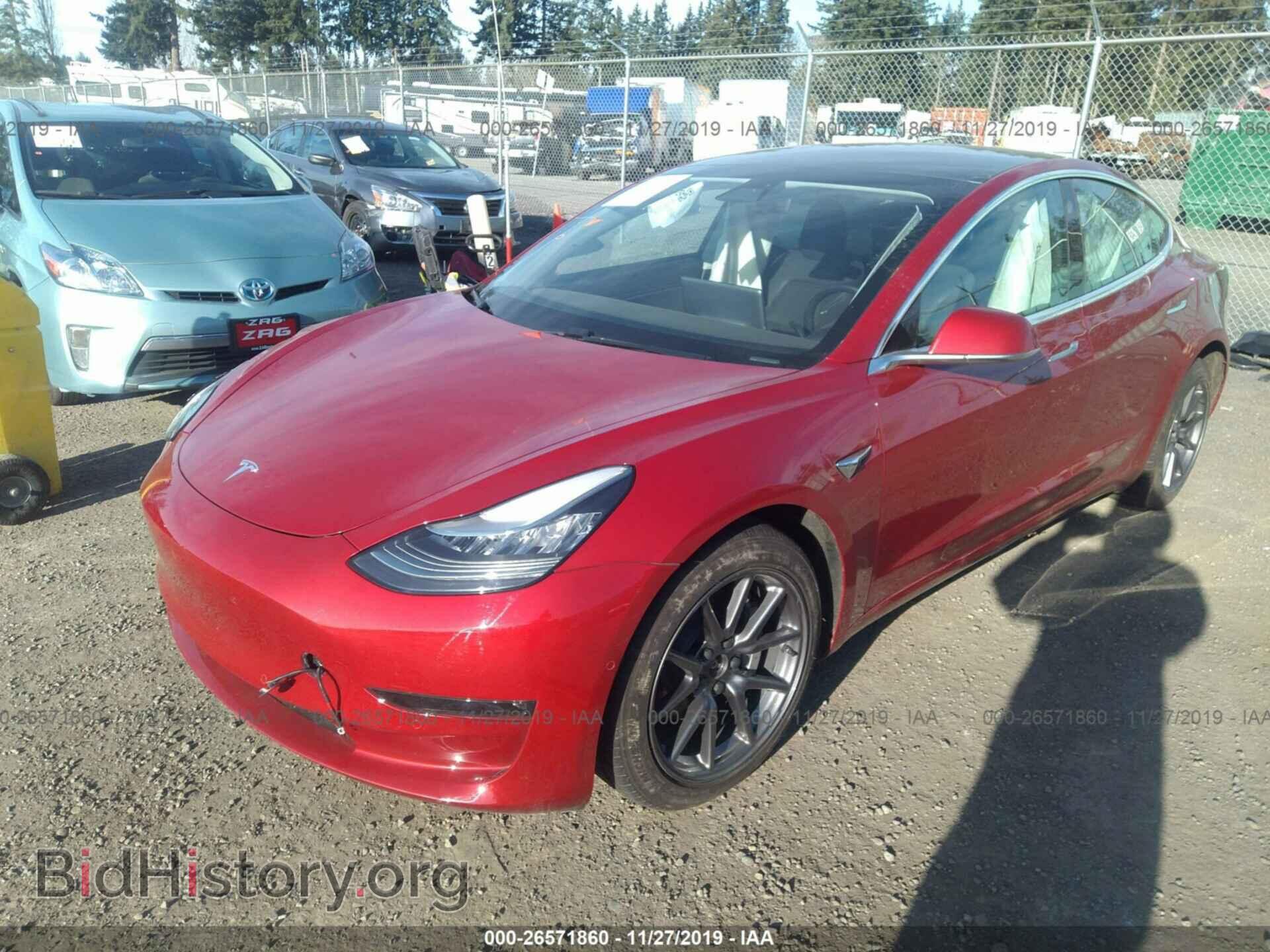 2018 TESLA MODEL 3 - VIN: 5YJ3E1EB9JF129906 - Фото 2