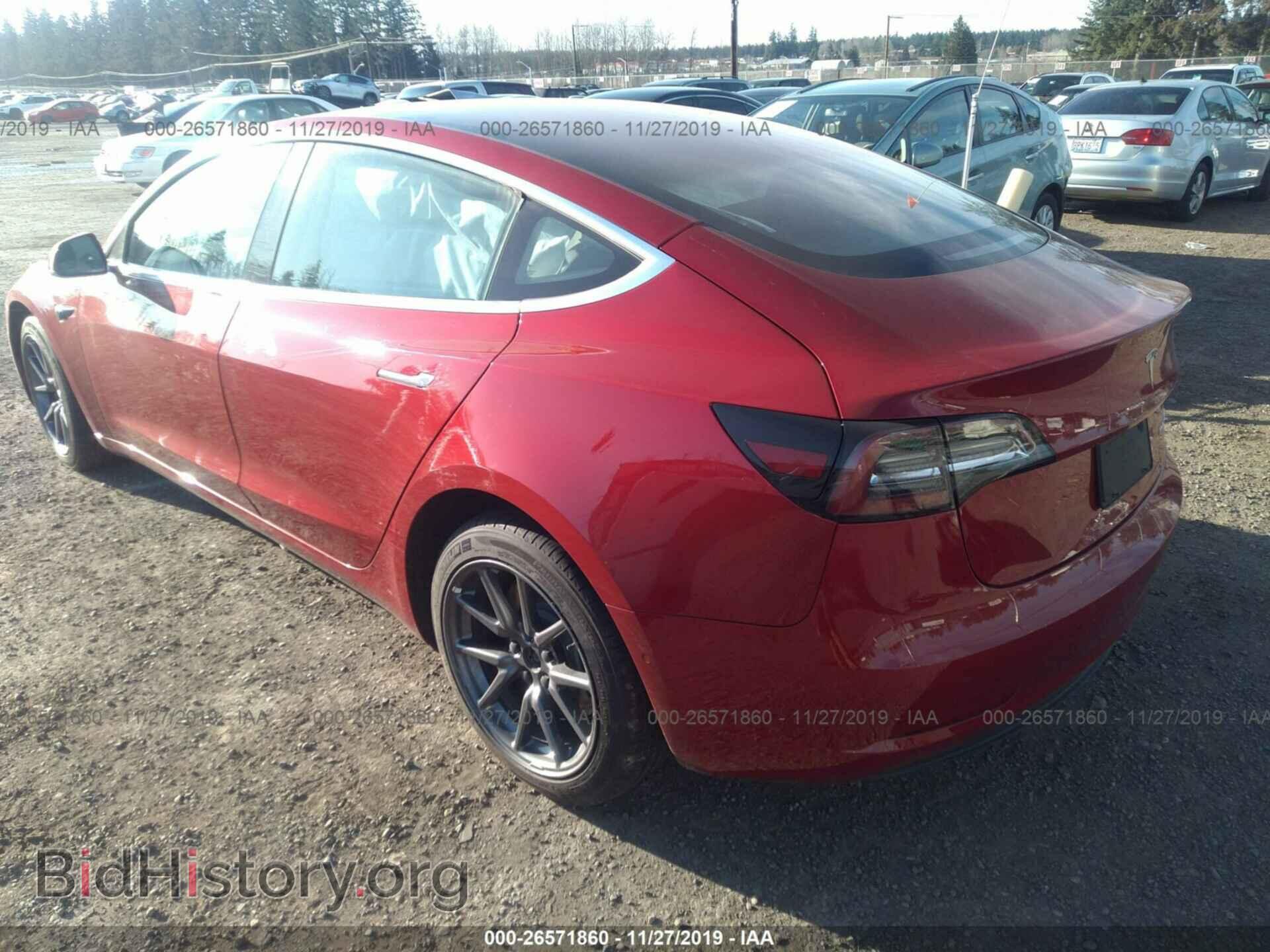 2018 TESLA MODEL 3 - VIN: 5YJ3E1EB9JF129906 - Фото 3