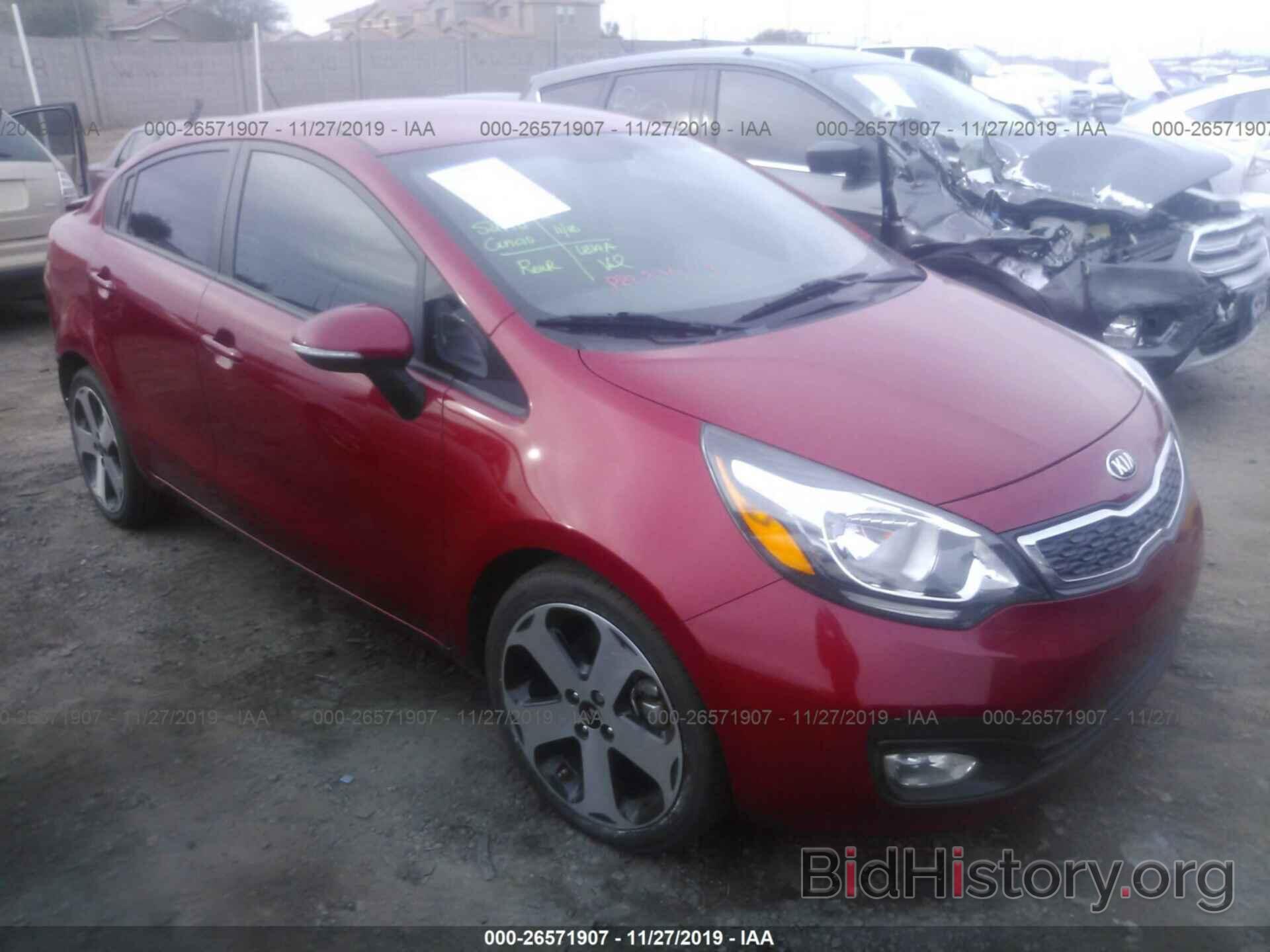 Photo KNADN4A33E6398423 - KIA RIO 2014