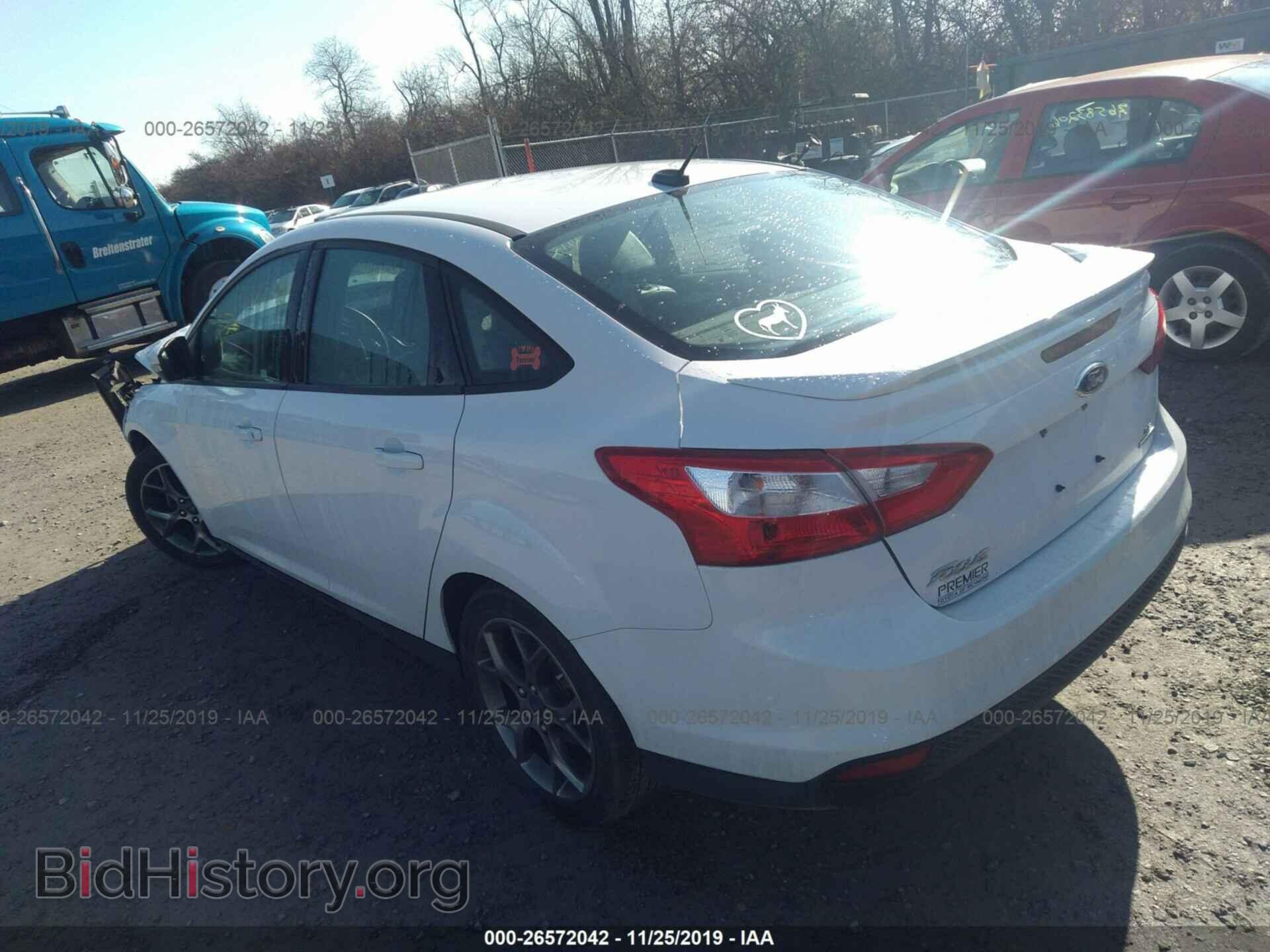 2013 FORD FOCUS - VIN: 1FADP3F2XDL376111 - Фото 3