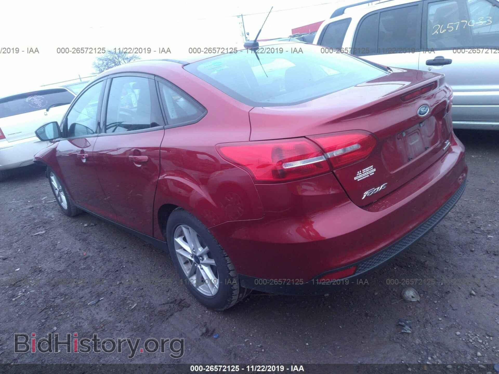 2016 FORD FOCUS - VIN: 1FADP3F22GL249583 - Фото 3