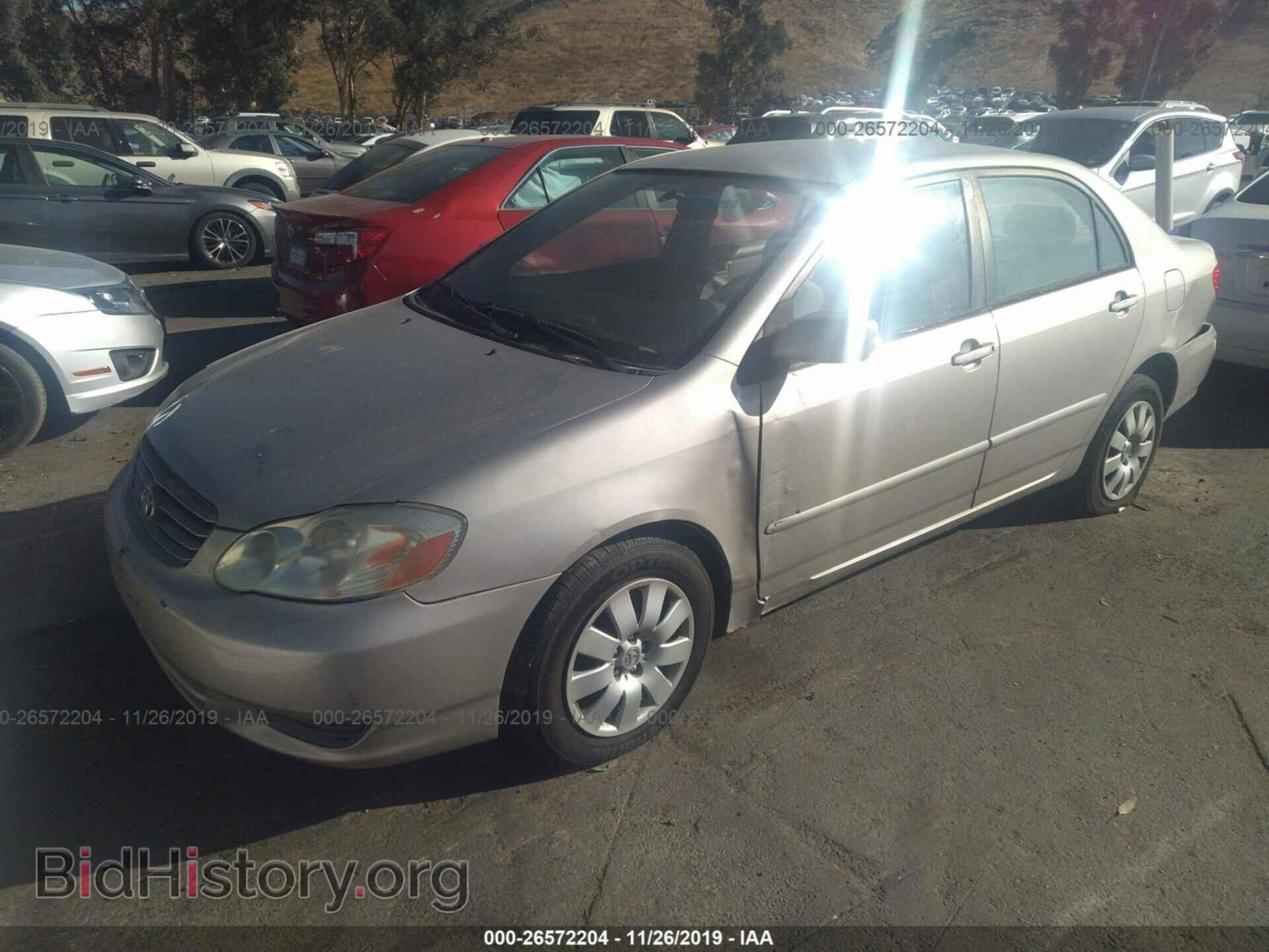 2003 TOYOTA COROLLA - VIN: 1NXBR32E73Z106964 - Photo 2