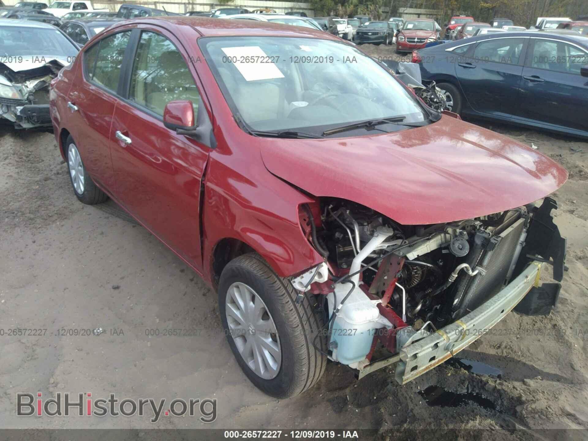 Фотография 3N1CN7AP7CL814577 - NISSAN VERSA 2012