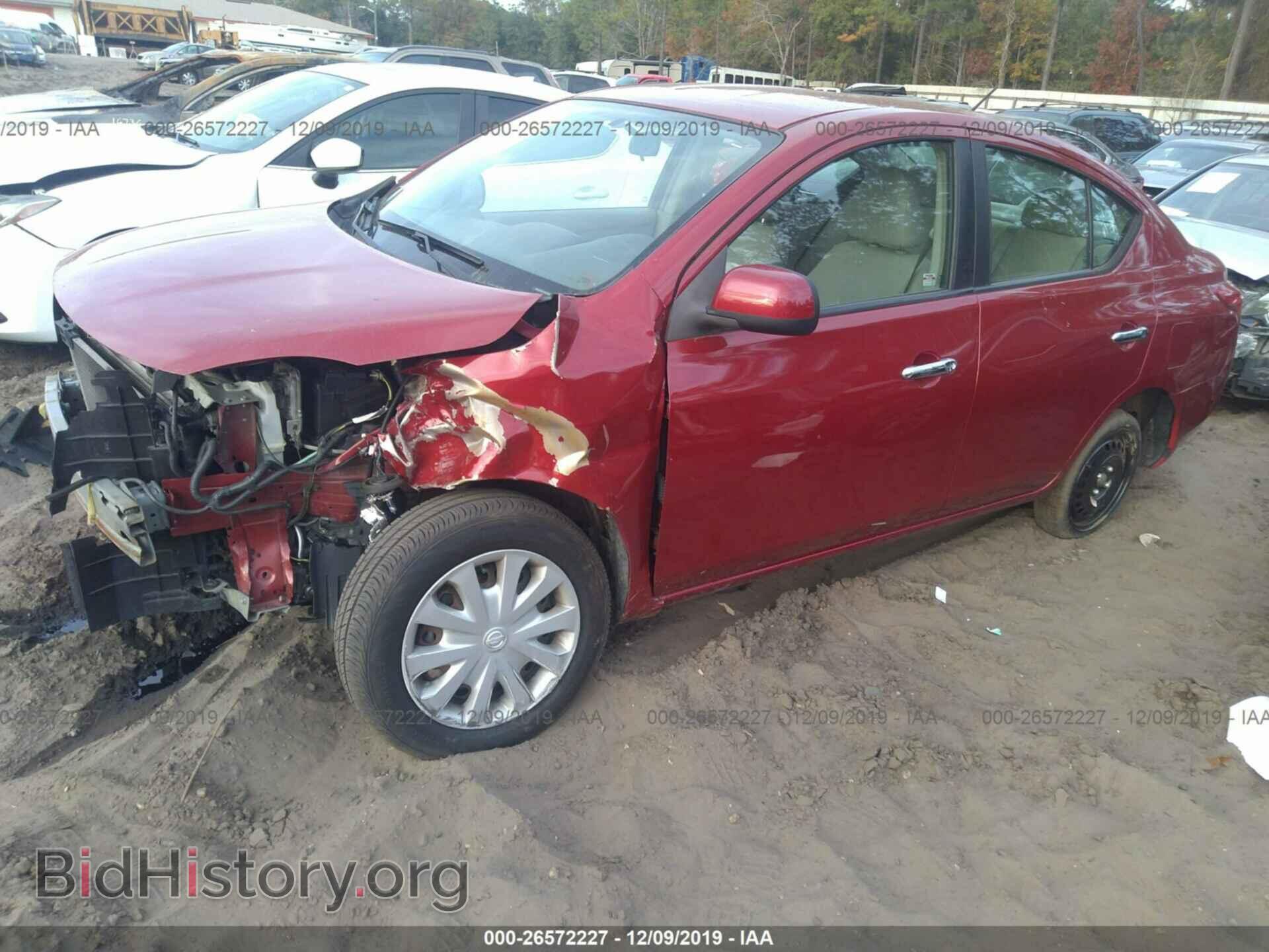 2012 NISSAN VERSA - VIN: 3N1CN7AP7CL814577 - Фото 2