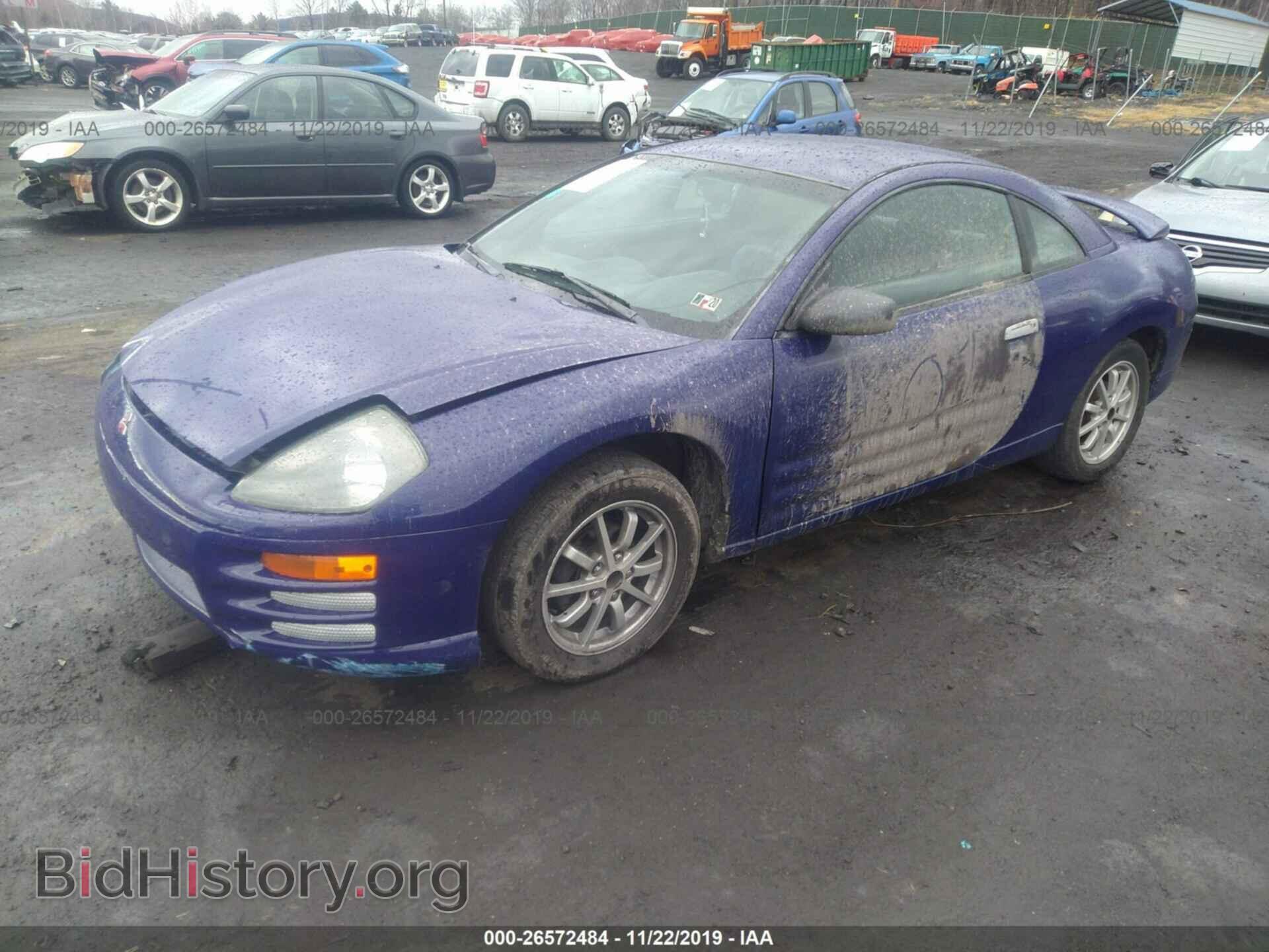 2001 MITSUBISHI ECLIPSE - VIN: 4A3AC44G41E220138 - Photo 2