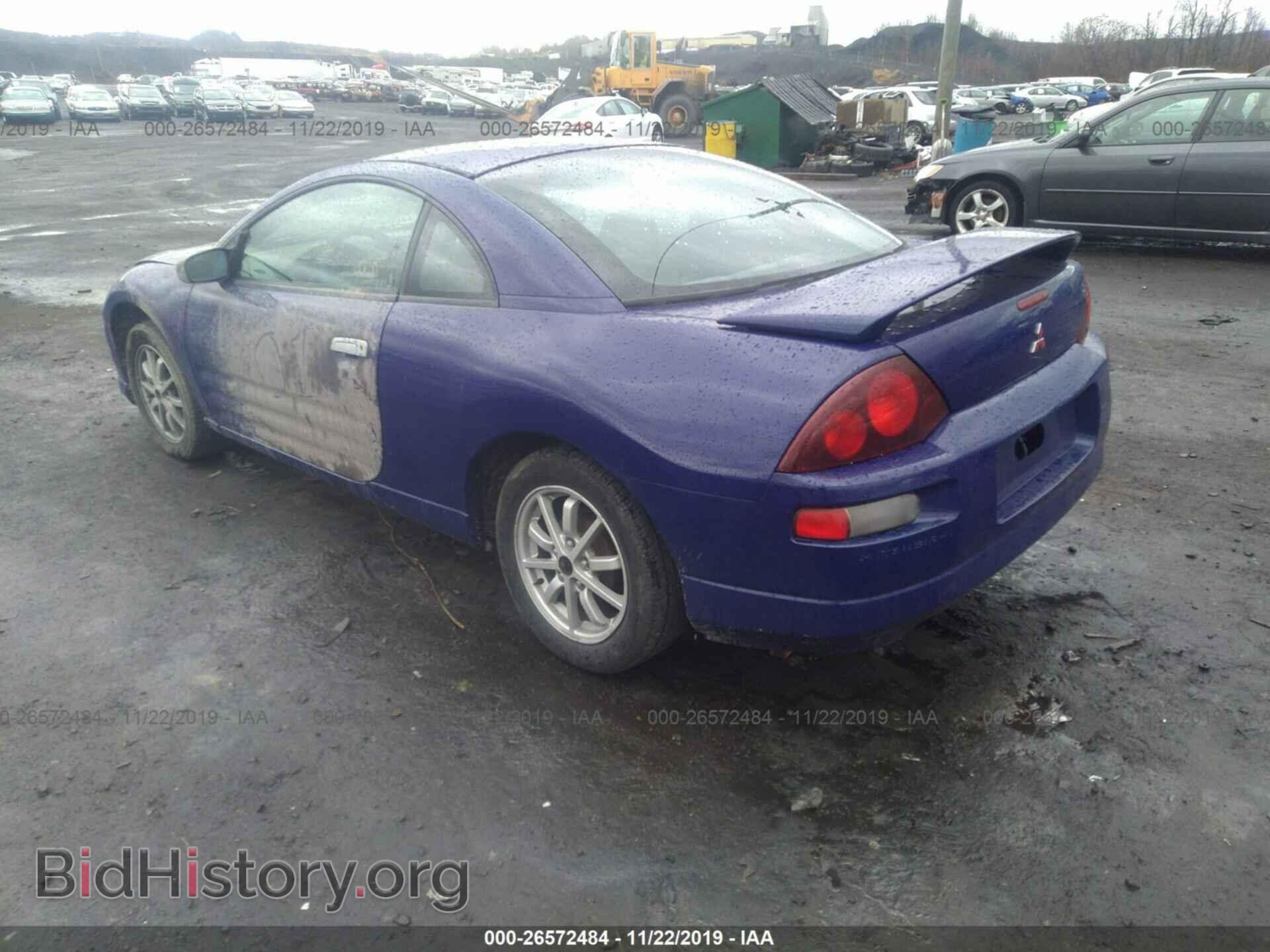 2001 MITSUBISHI ECLIPSE - VIN: 4A3AC44G41E220138 - Photo 3