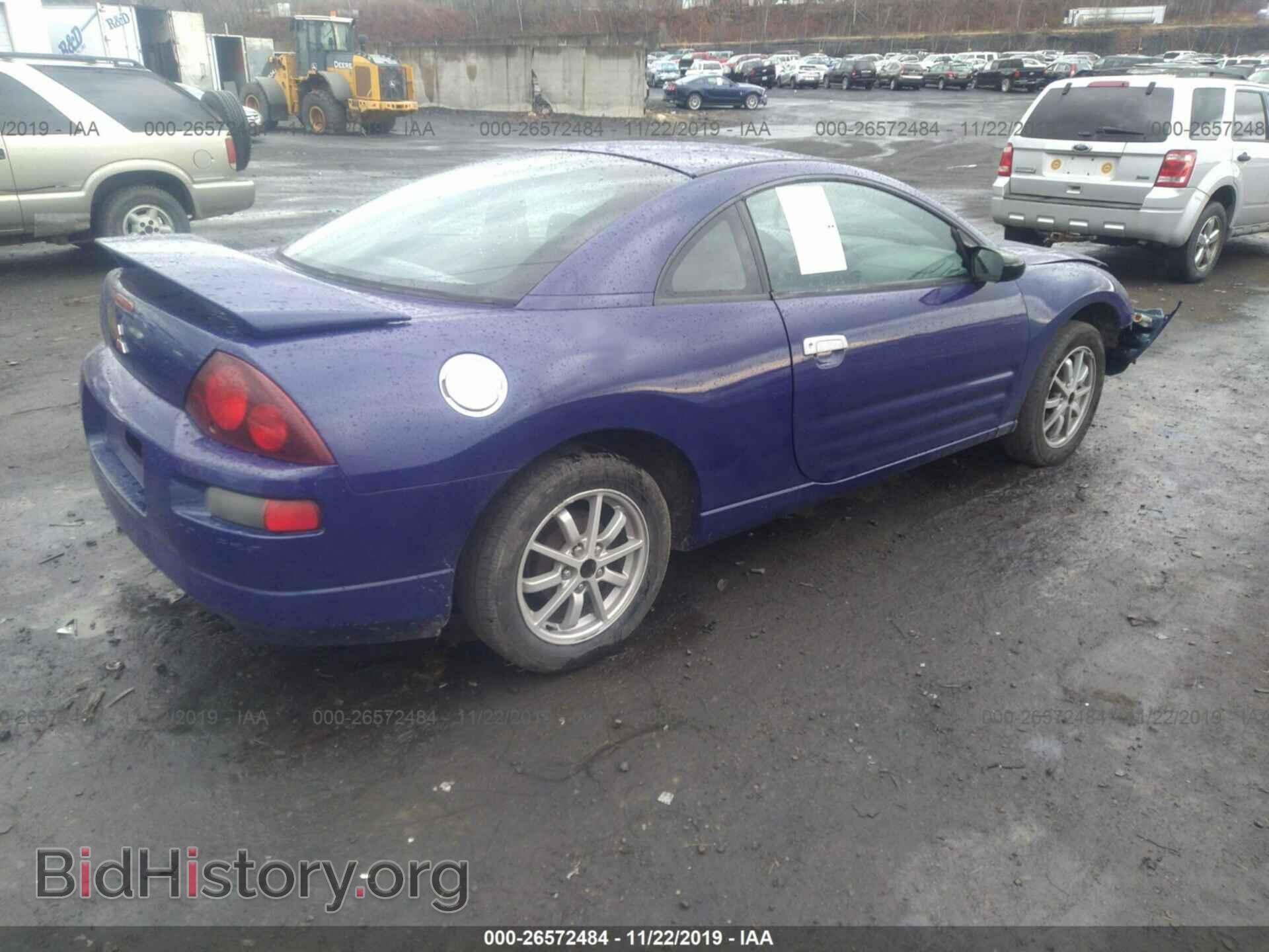 2001 MITSUBISHI ECLIPSE - VIN: 4A3AC44G41E220138 - Photo 4
