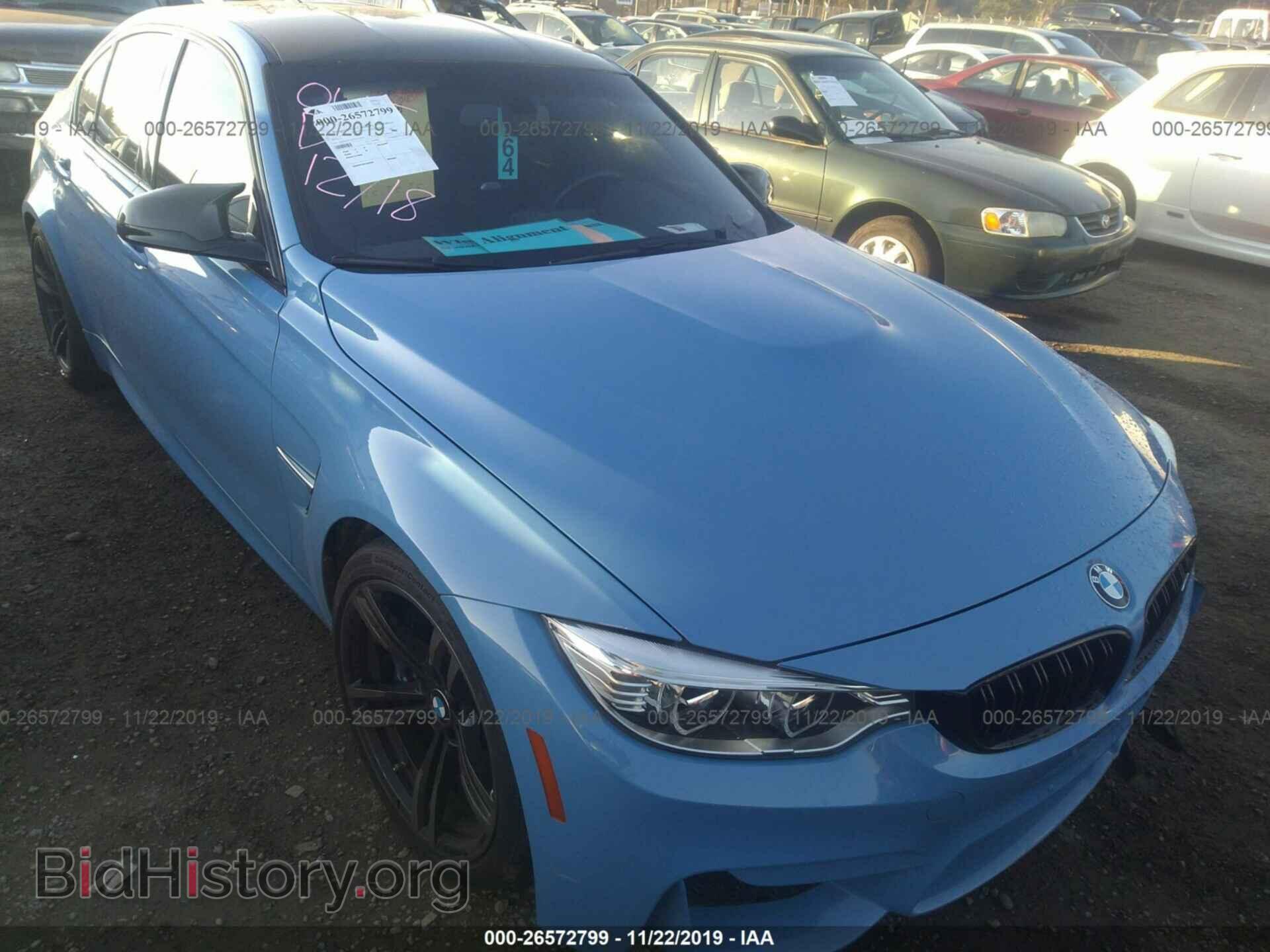 Фотография WBS8M9C50G5D30670 - BMW M3 2016