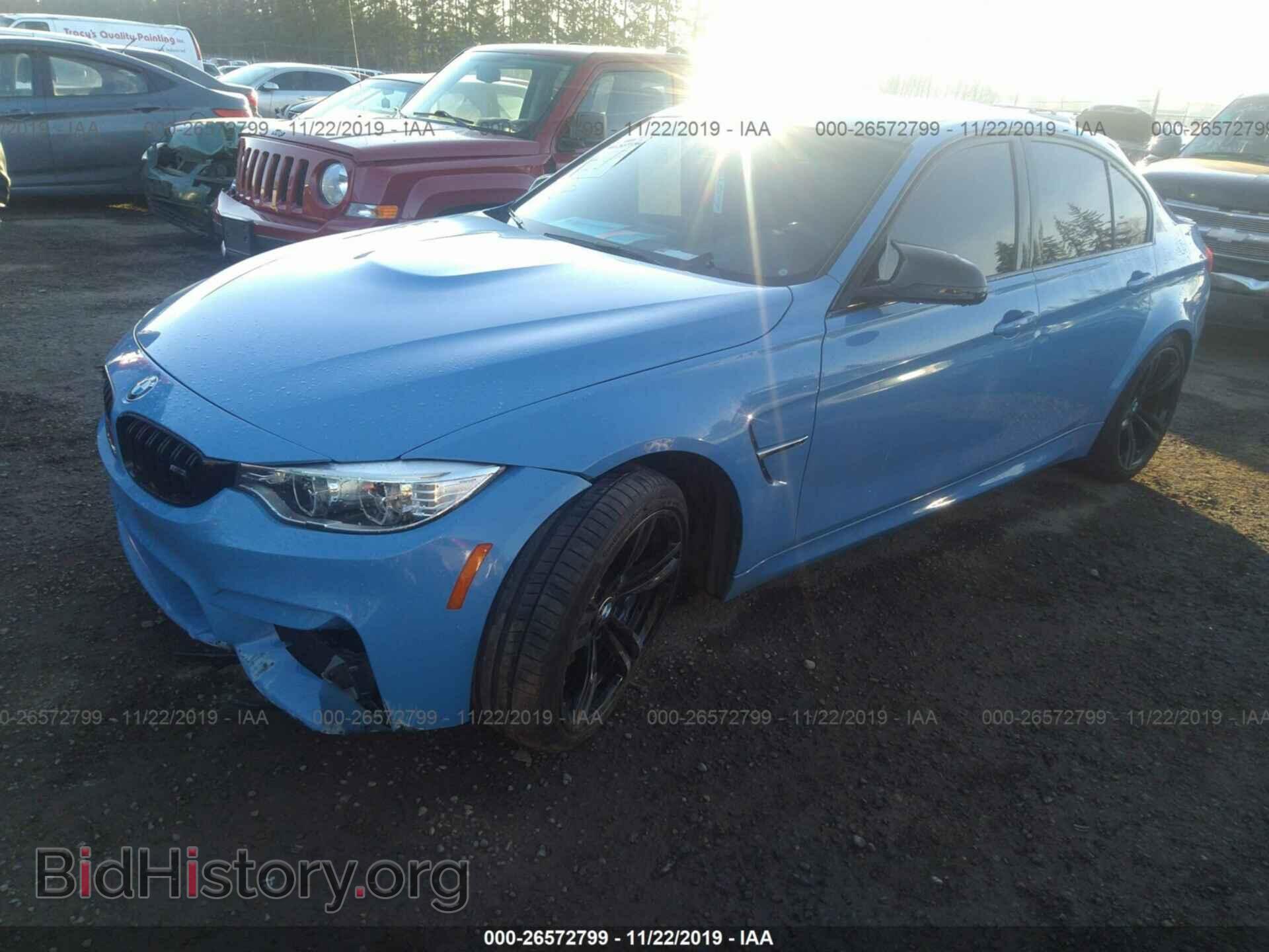 2016 BMW M3 - VIN: WBS8M9C50G5D30670 - Фото 2