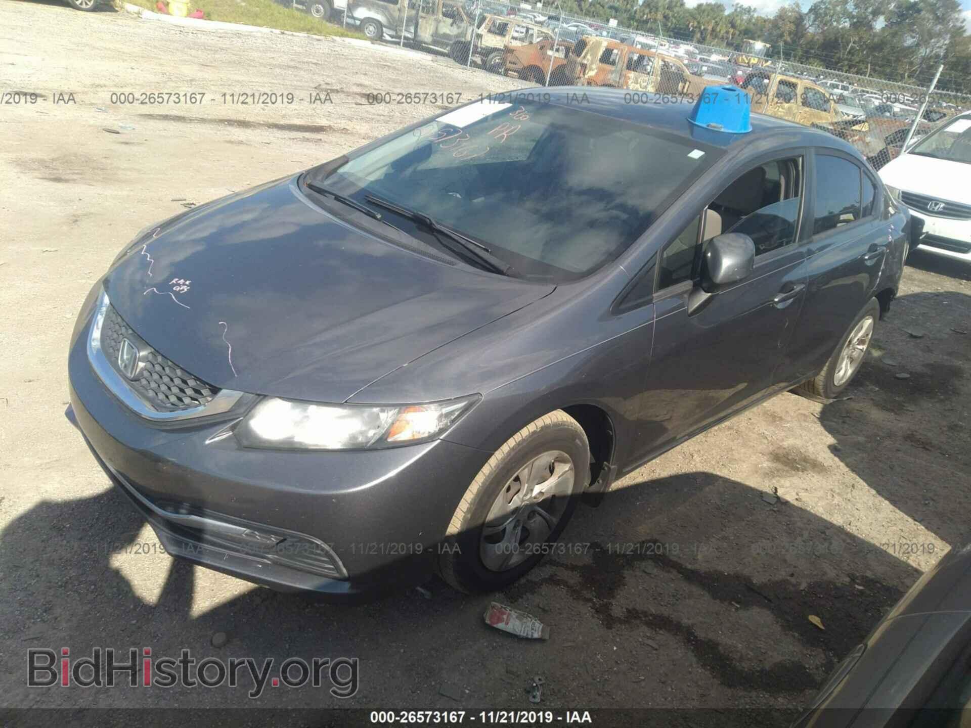 2013 HONDA CIVIC - VIN: 19XFB2F51DE010021 - Photo 2