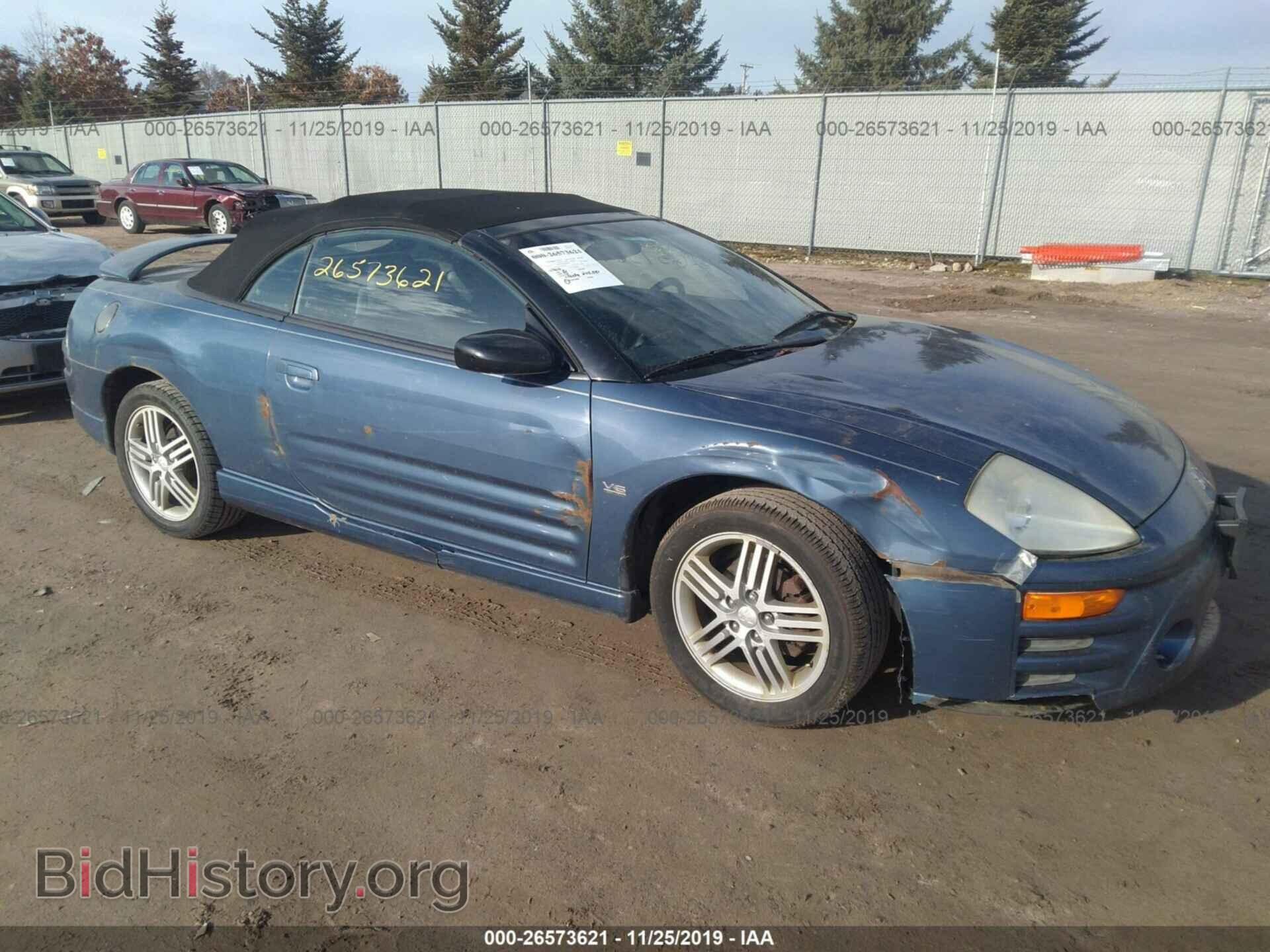 Photo 4A3AE55H83E101549 - MITSUBISHI ECLIPSE 2003