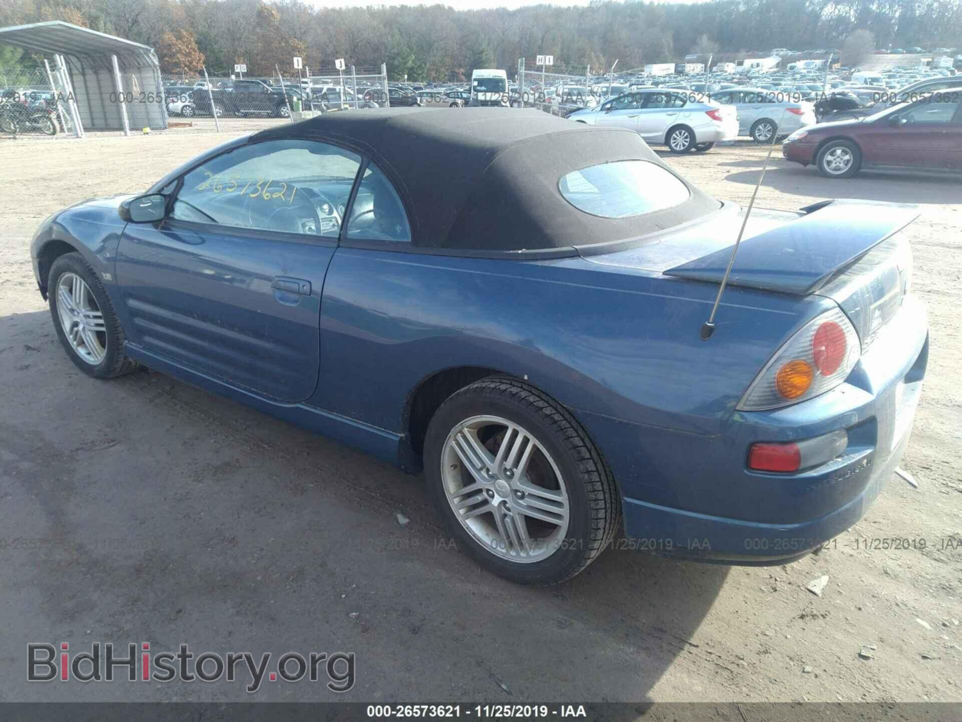 2003 MITSUBISHI ECLIPSE - VIN: 4A3AE55H83E101549 - Photo 3