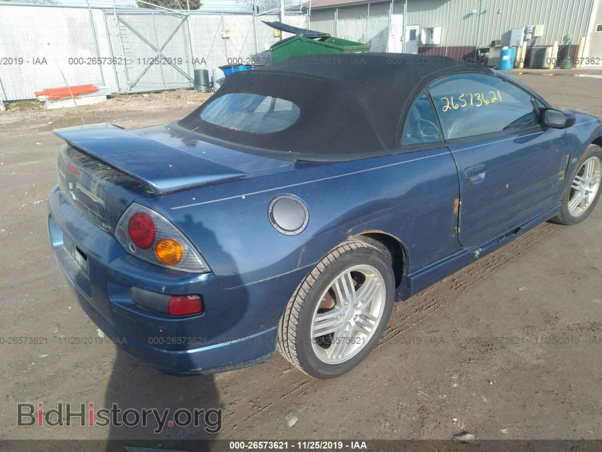 2003 MITSUBISHI ECLIPSE - VIN: 4A3AE55H83E101549 - Photo 4