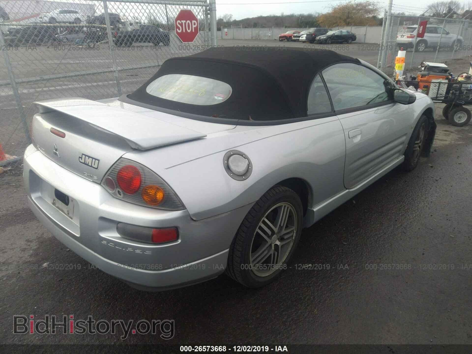 2003 MITSUBISHI ECLIPSE - VIN: 4A3AE75H43E110857 - Photo 4