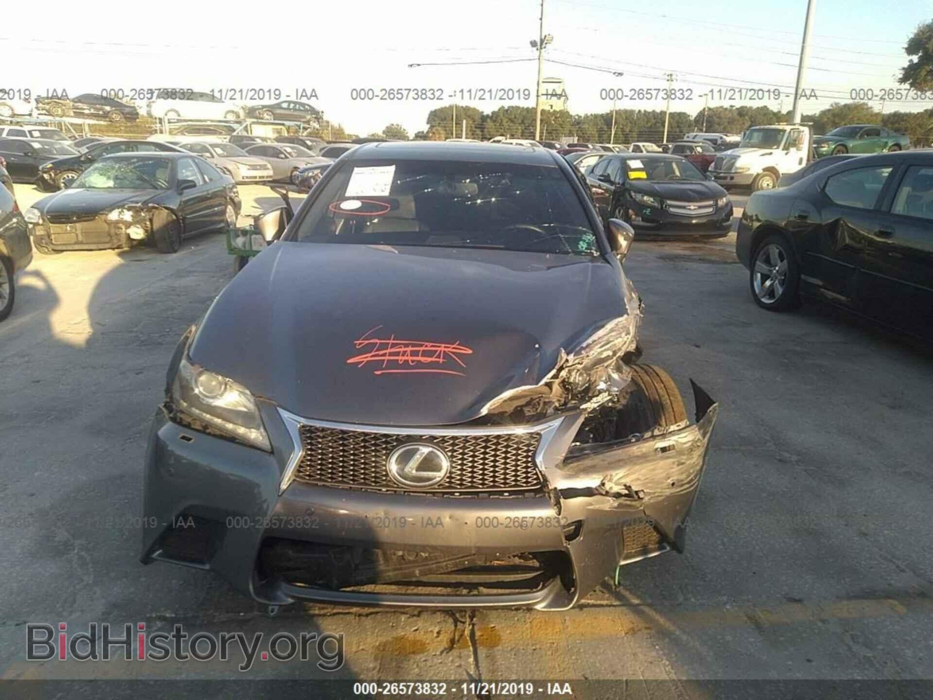 2013 LEXUS GS - VIN: JTHCE1BL6D5010440 - Фото 7