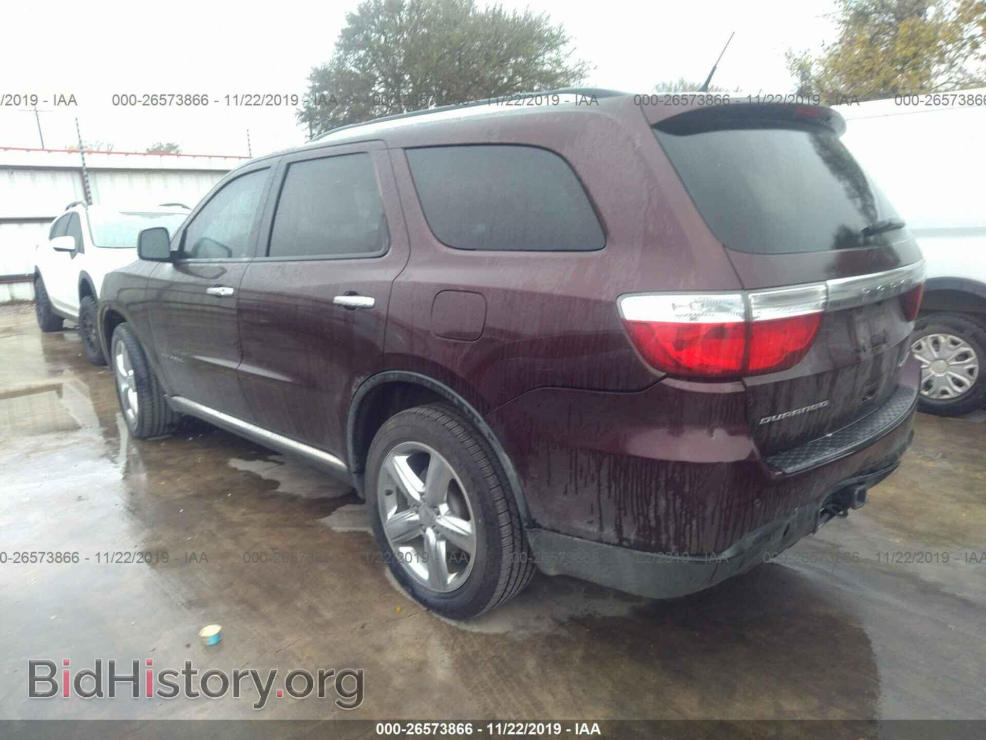 2012 DODGE DURANGO - VIN: 1C4RDHEG5CC121013 - Фото 3