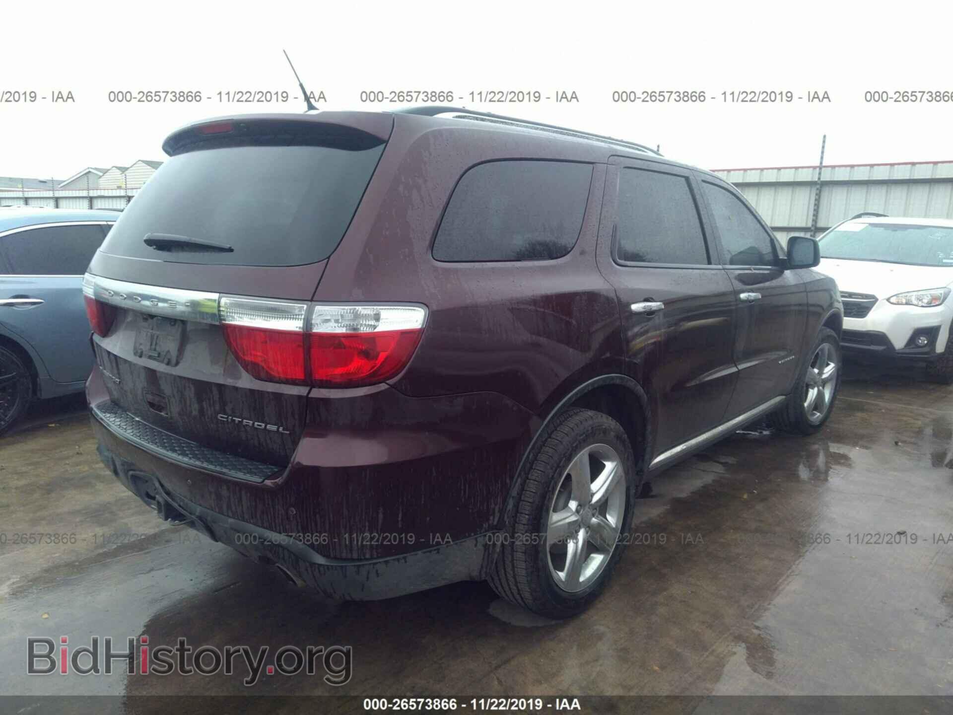 2012 DODGE DURANGO - VIN: 1C4RDHEG5CC121013 - Фото 4