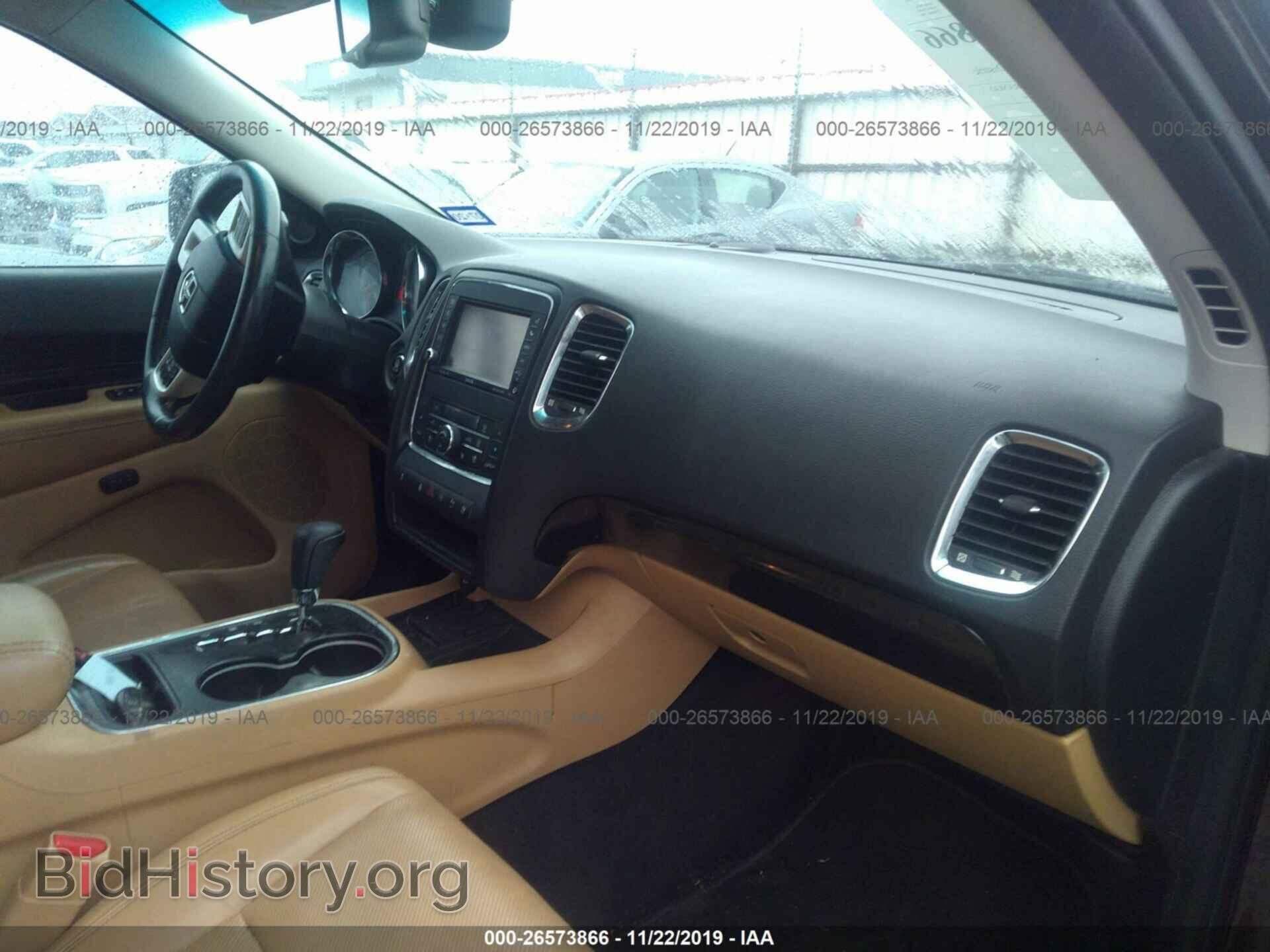 2012 DODGE DURANGO - VIN: 1C4RDHEG5CC121013 - Фото 5