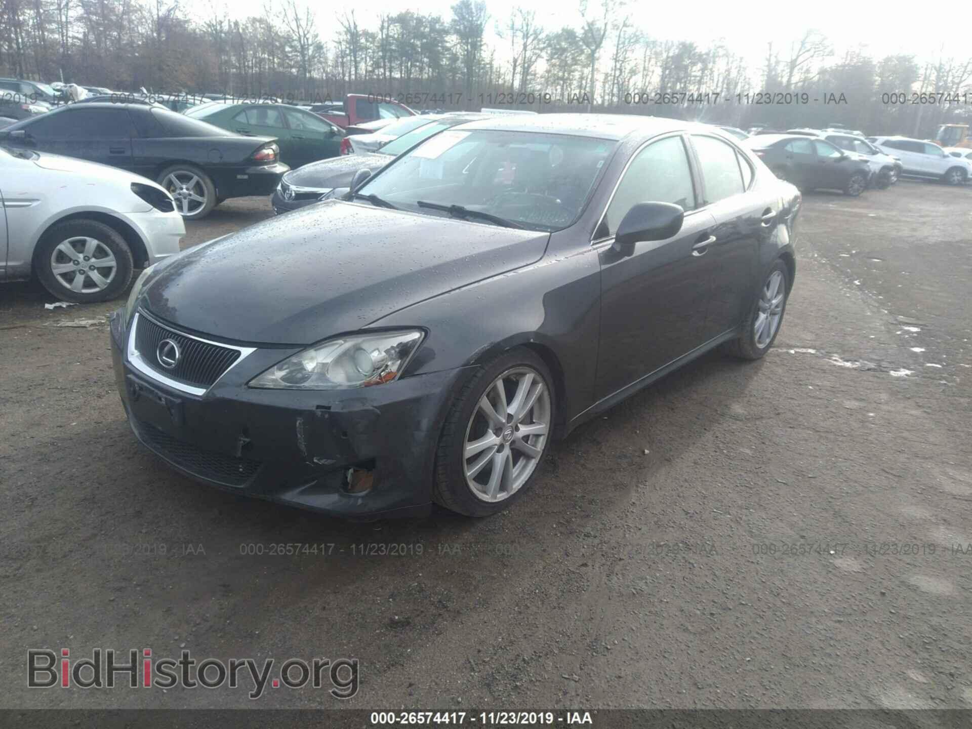 2007 LEXUS IS - VIN: JTHBE262675016505 - Фото 2