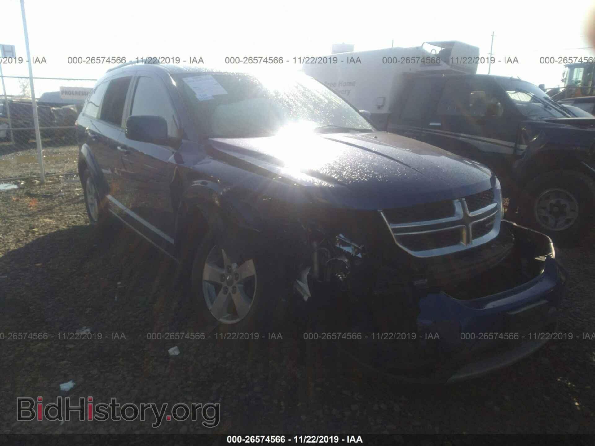 Photo 3C4PDCBG8CT226129 - DODGE JOURNEY 2012