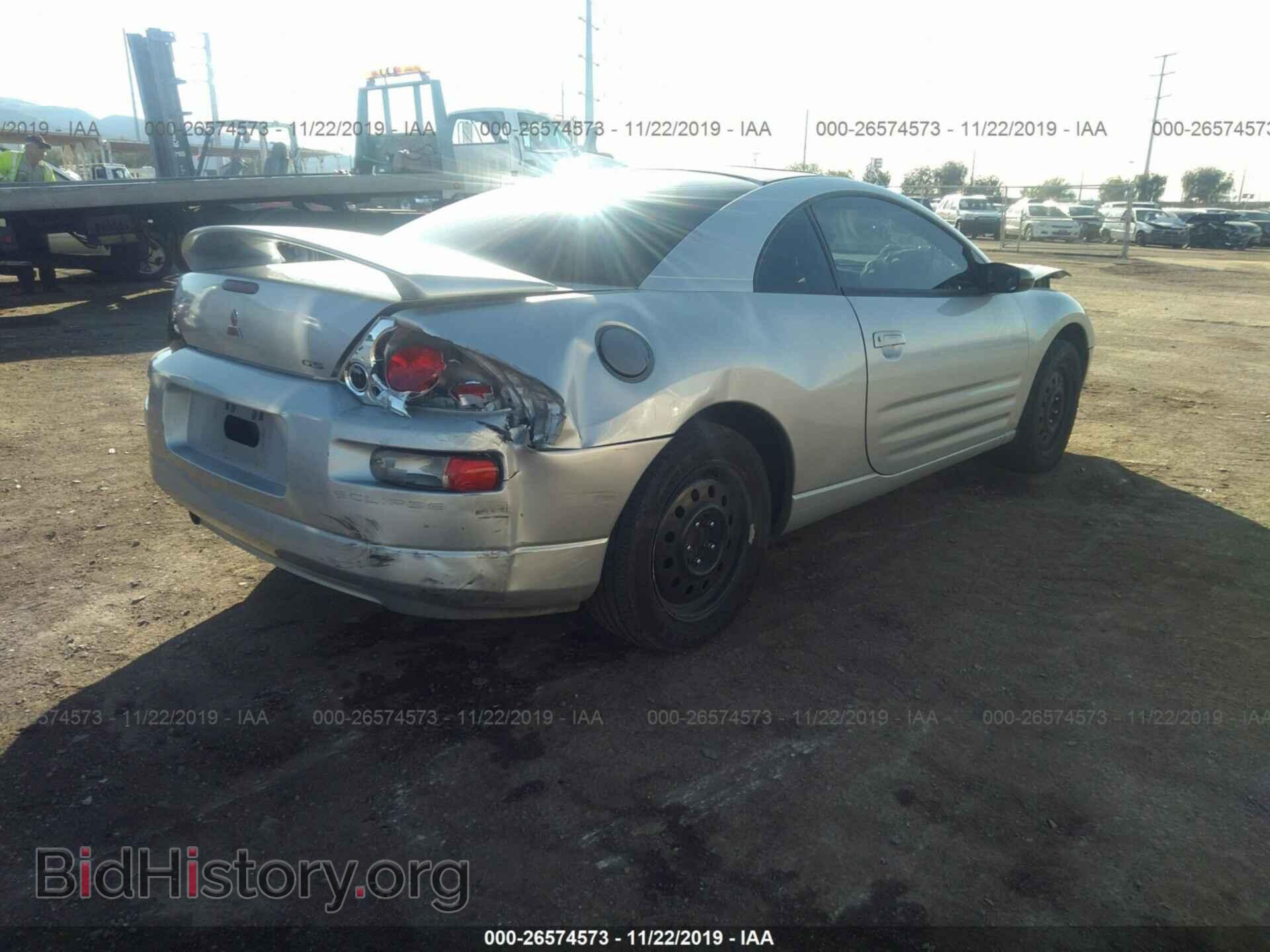 2001 MITSUBISHI ECLIPSE - VIN: 4A3AC44G31E228960 - Photo 4