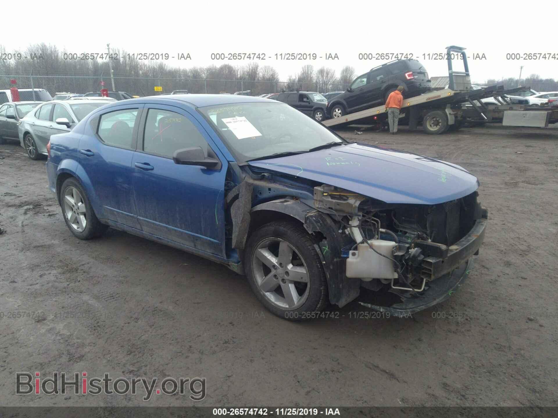 Фотография 1C3CDZAB3CN328076 - DODGE AVENGER 2012
