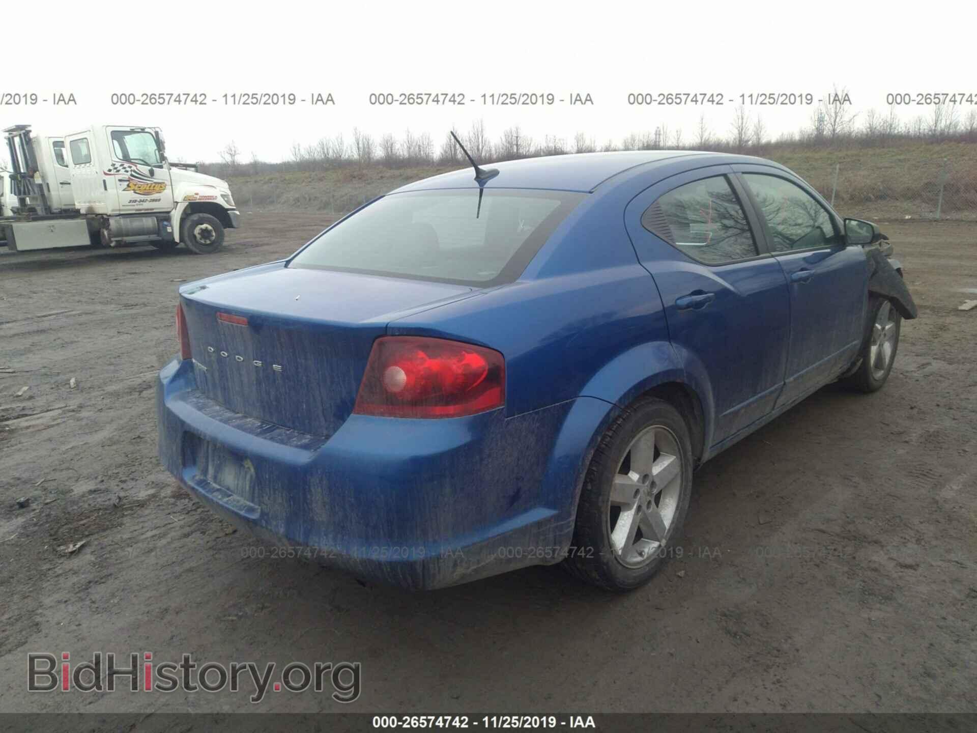 2012 DODGE AVENGER - VIN: 1C3CDZAB3CN328076 - Фото 4